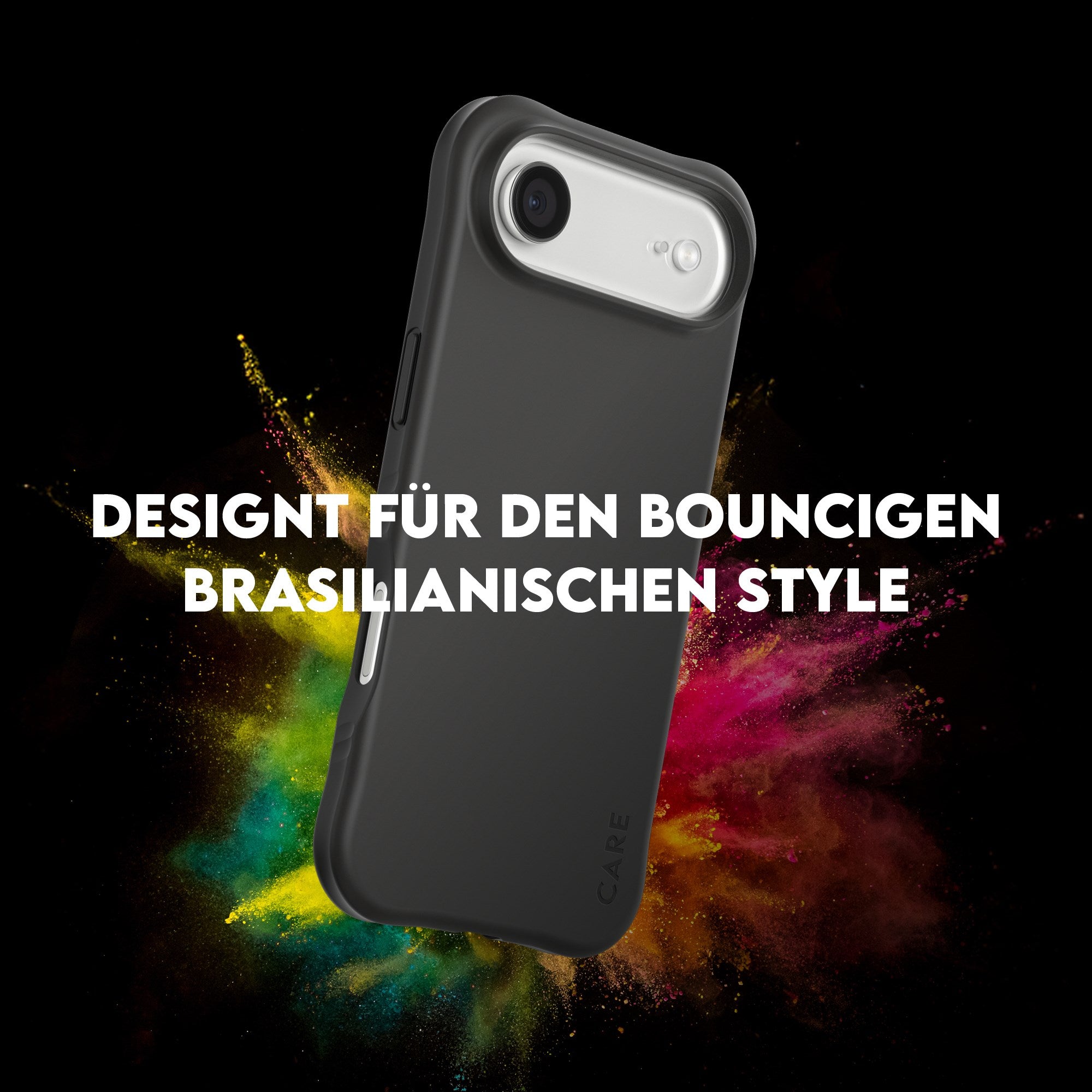 CARE™ by PanzerGlass® Samba Case Schwarz m. MagSafe iPhone Air