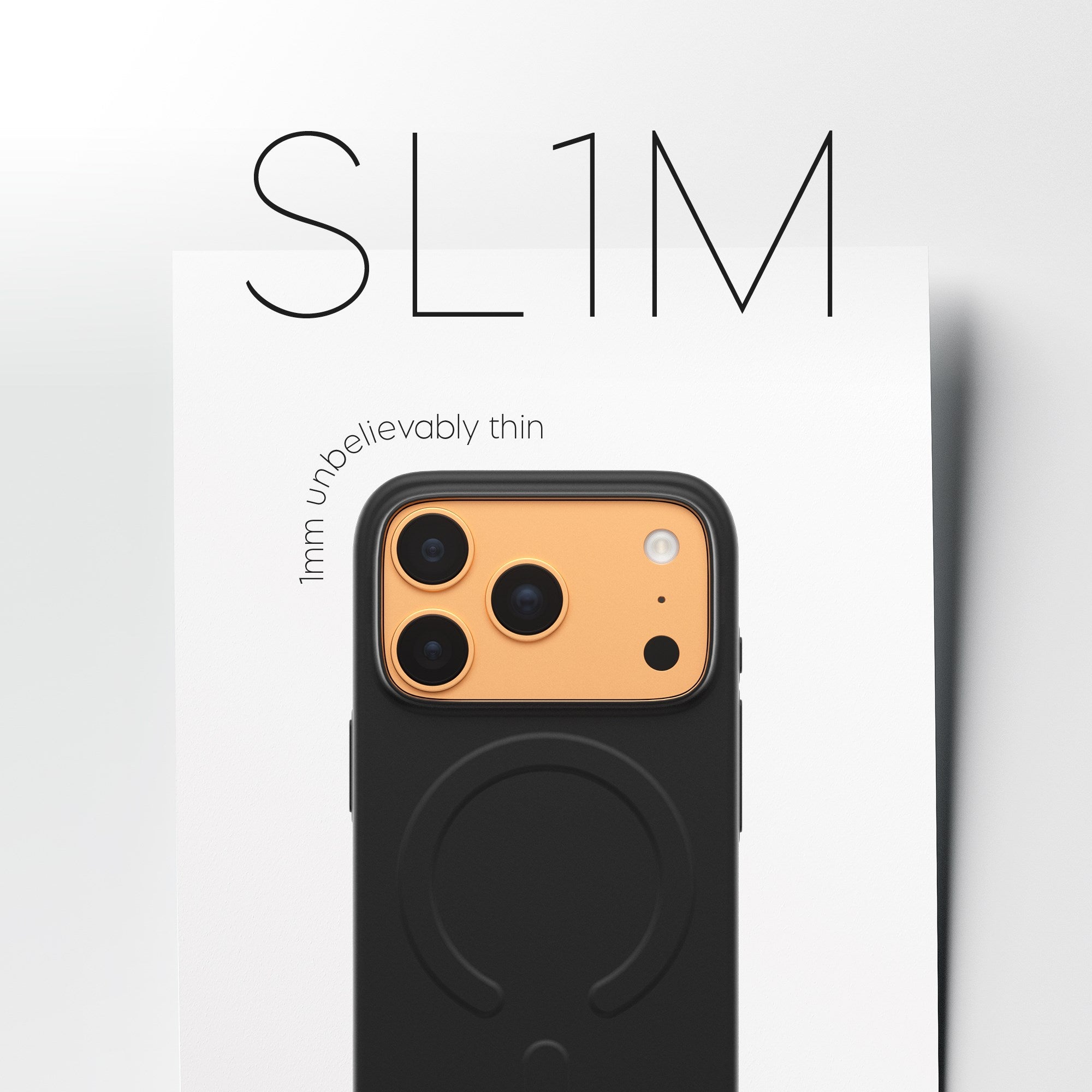 CARE™ by PanzerGlass® SL1M Case Schwarz m. MagSafe iPhone 17 Pro