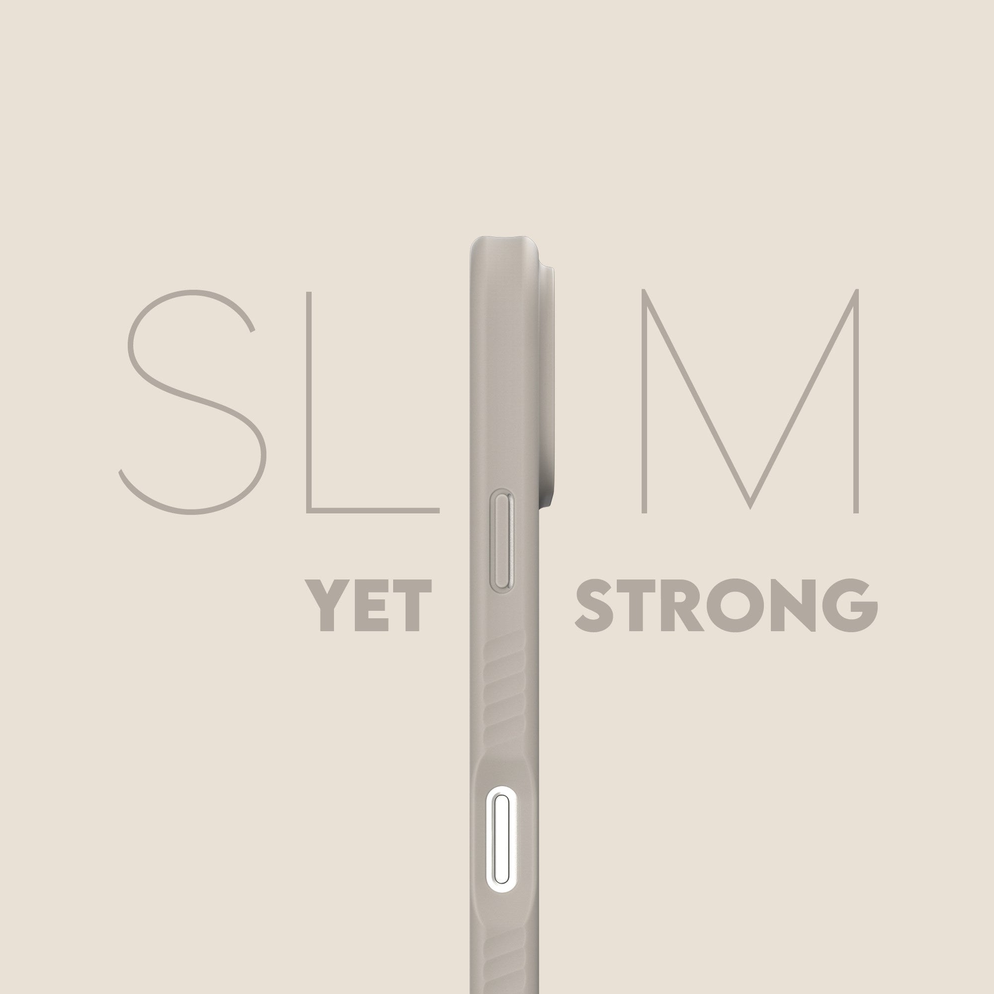 CARE by PanzerGlass® Fashionable Case Samba Vanilla m. MagSafe iPhone 17 Pro Max