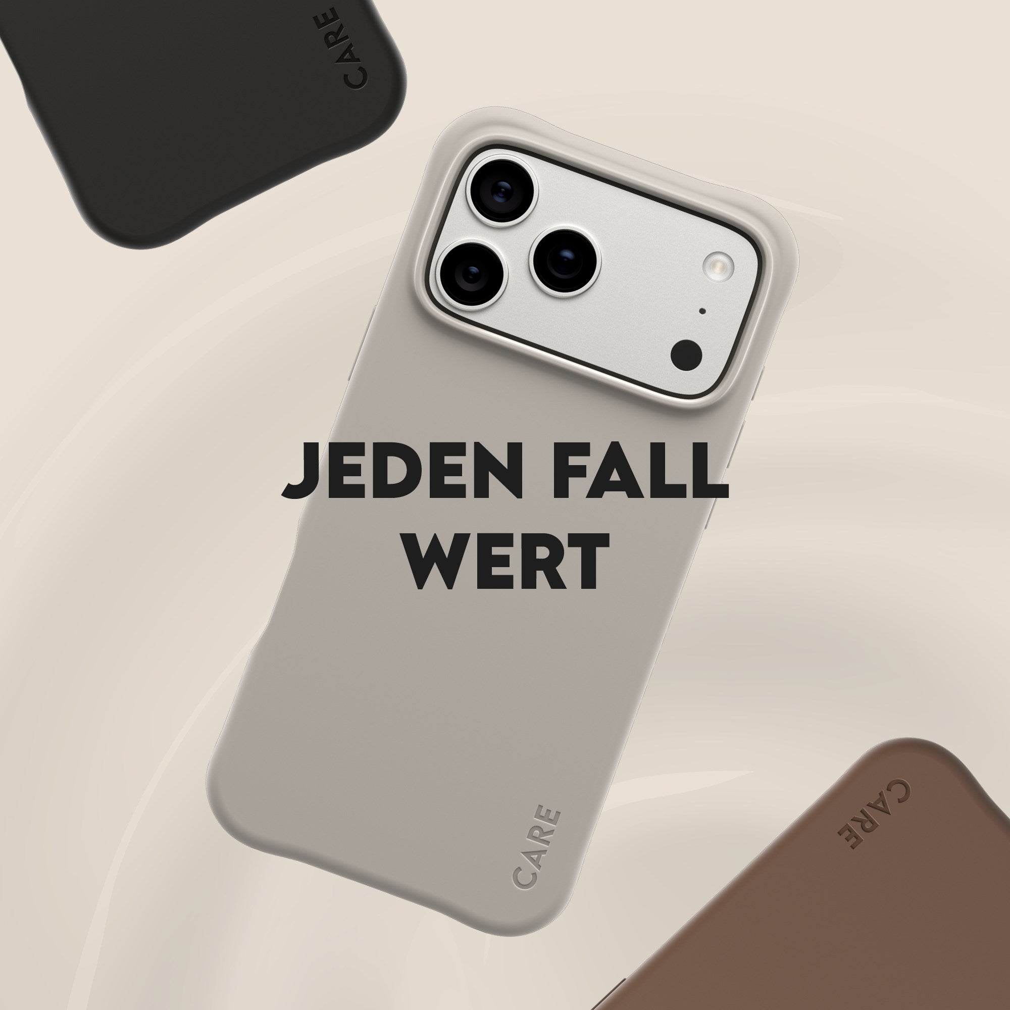 CARE™ by PanzerGlass® Samba Case Vanilla m. MagSafe iPhone 17 Pro Max