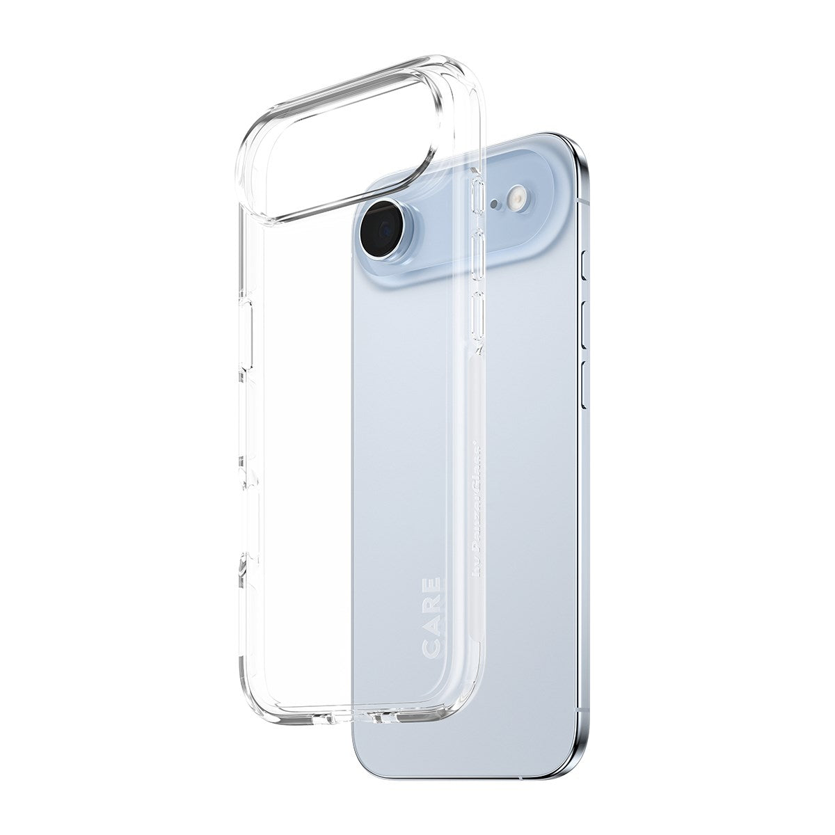 CARE by PanzerGlass® Flagship Case Transparent Urban Explorer m. Klarer Rahmen iPhone Air