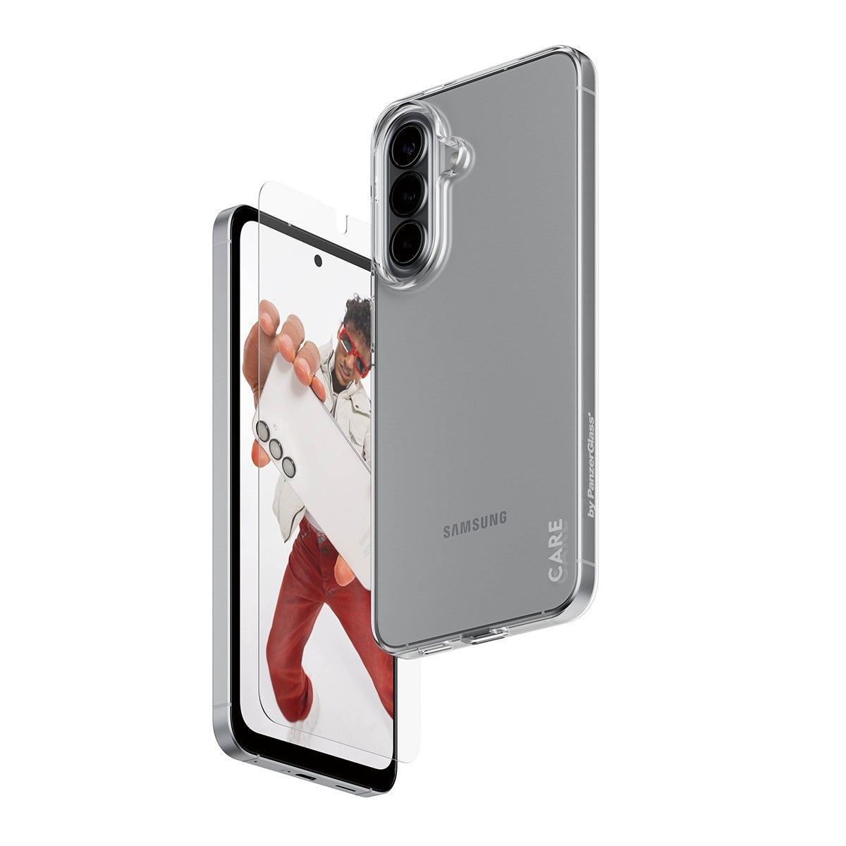 CARE™ by PanzerGlass® 2-in-1 Bundle Samsung Galaxy A57 5G