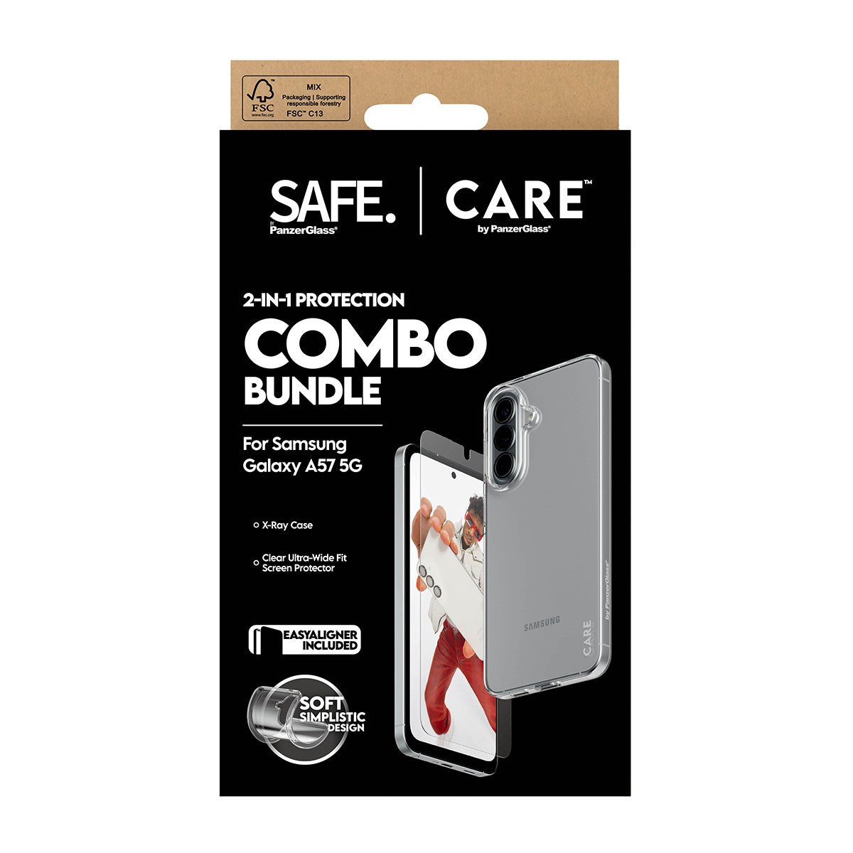 CARE™ by PanzerGlass® 2-in-1 Bundle Samsung Galaxy A57 5G