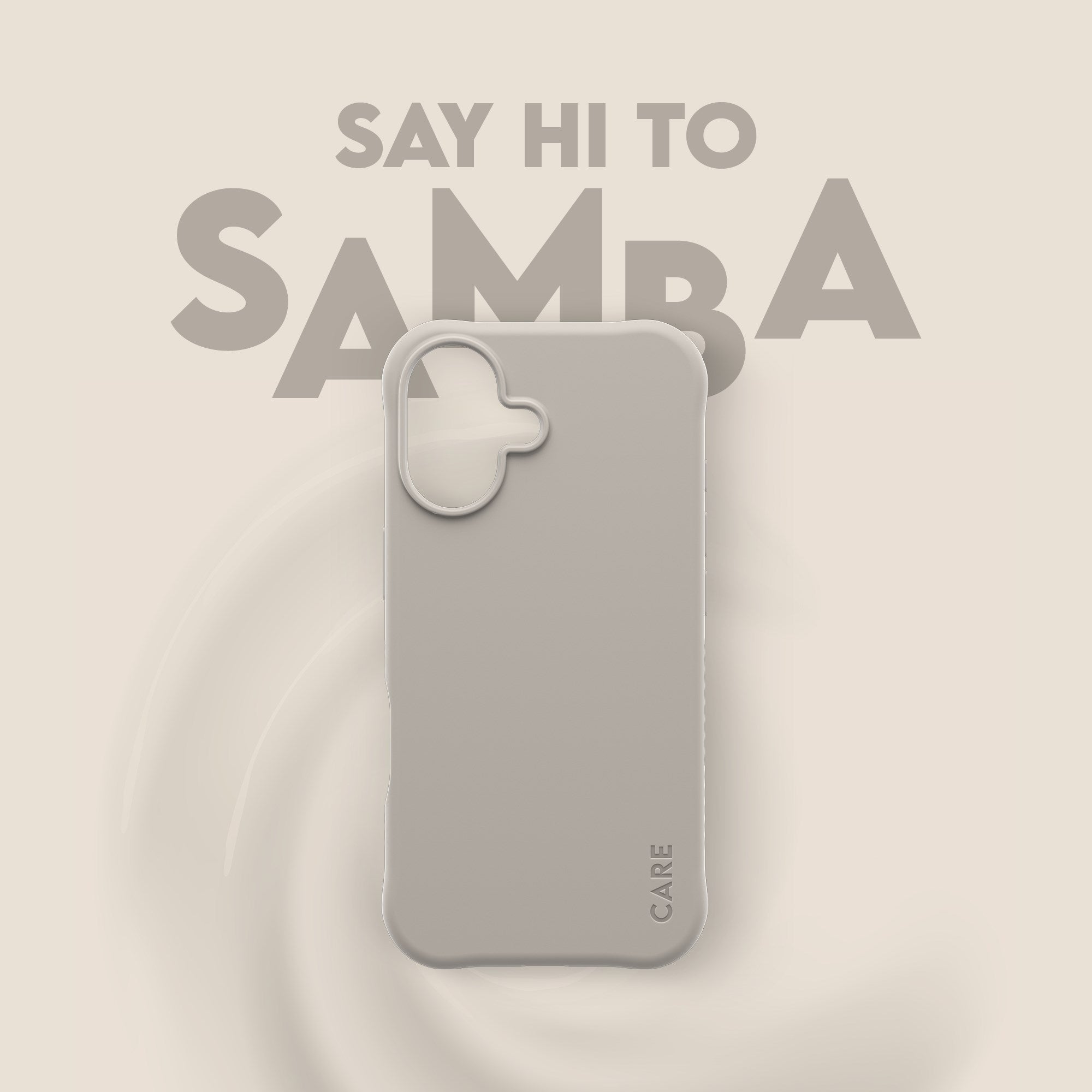 CARE by PanzerGlass® Fashionable Case Samba Vanilla m. MagSafe iPhone 17
