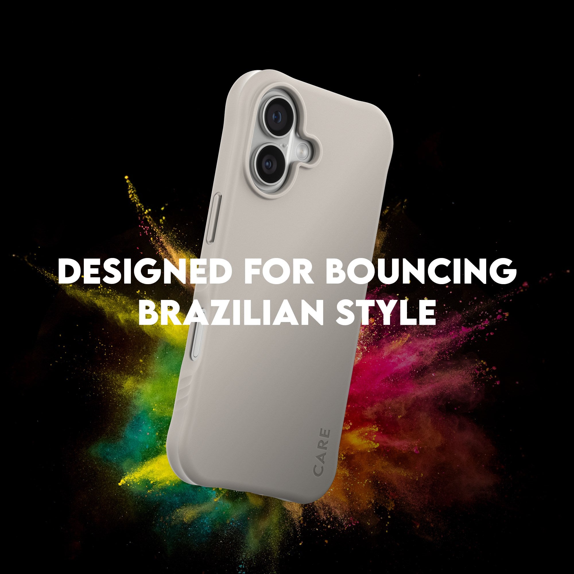 CARE by PanzerGlass® Fashionable Case Samba Vanilla m. MagSafe iPhone 17