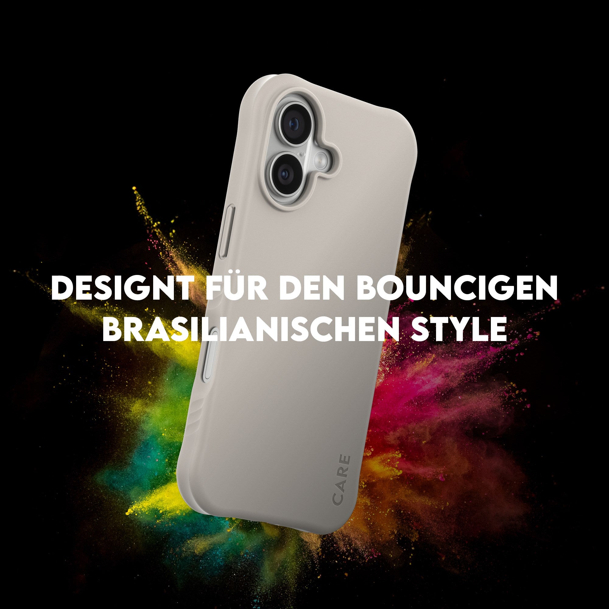 CARE™ by PanzerGlass® Samba Case Vanilla m. MagSafe iPhone 17