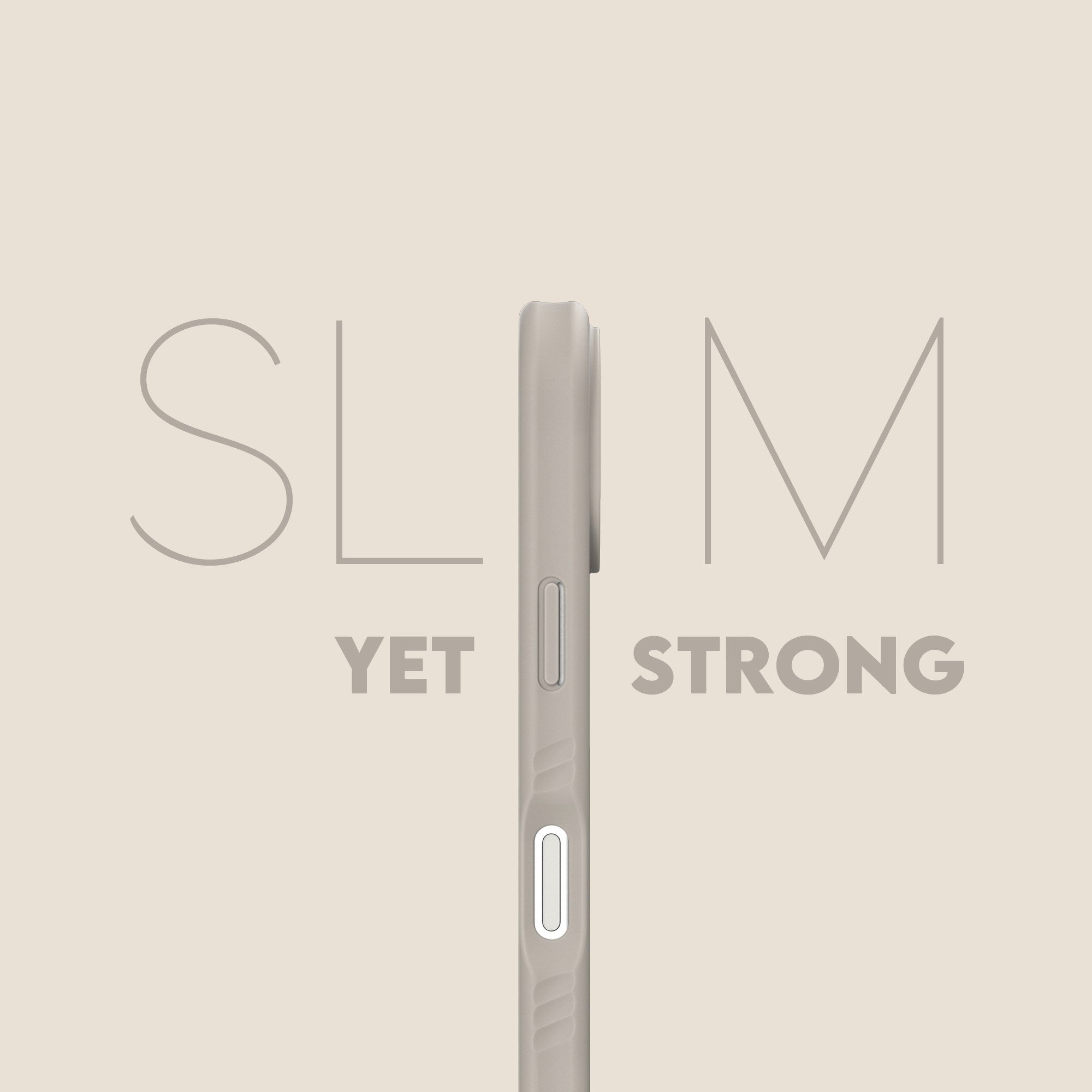 CARE™ by PanzerGlass® Samba Case Vanilla m. MagSafe iPhone 17