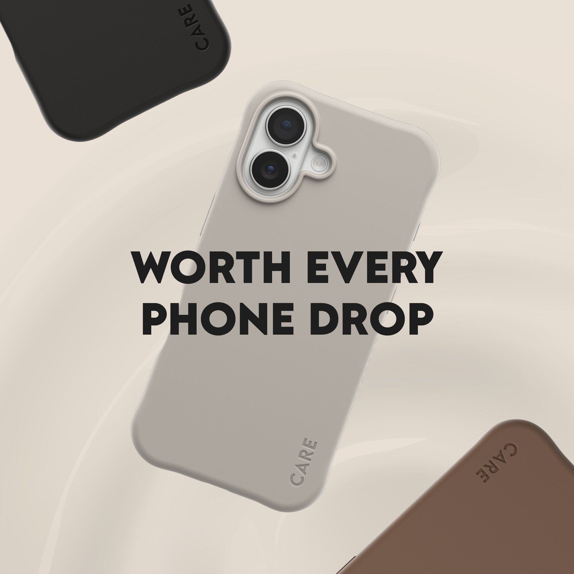 CARE by PanzerGlass® Fashionable Case Samba Vanilla m. MagSafe iPhone 17