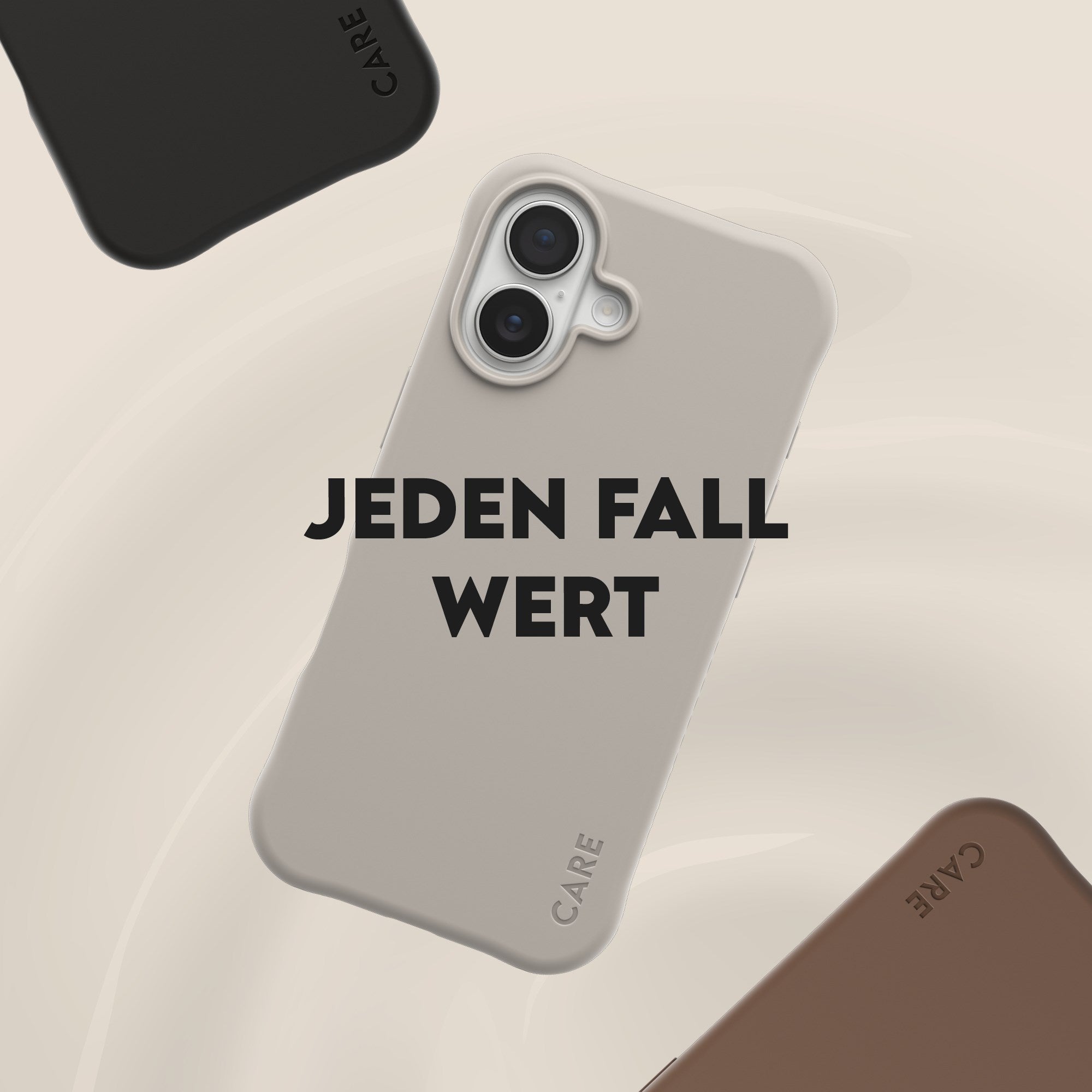 CARE™ by PanzerGlass® Samba Case Vanilla m. MagSafe iPhone 17