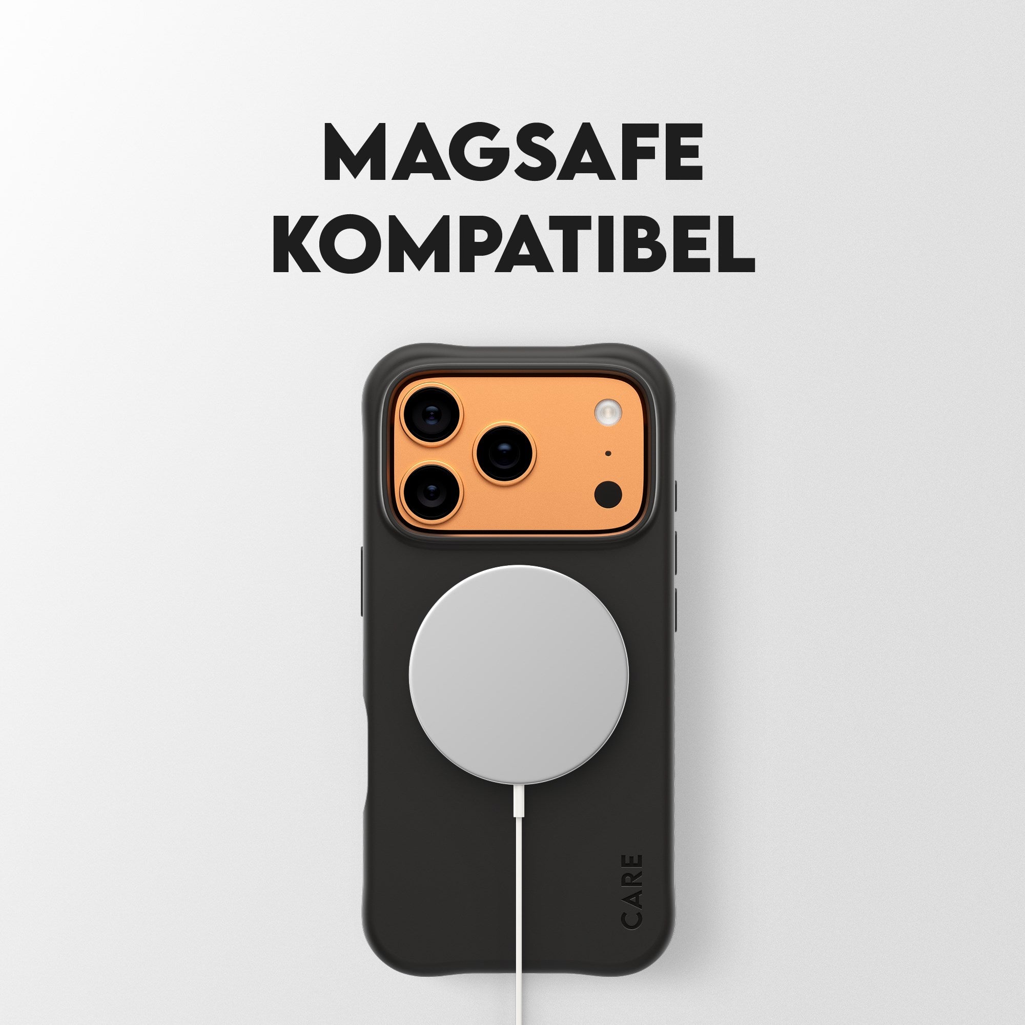 CARE™ by PanzerGlass® Samba Case Schwarz m. MagSafe iPhone 17 Pro