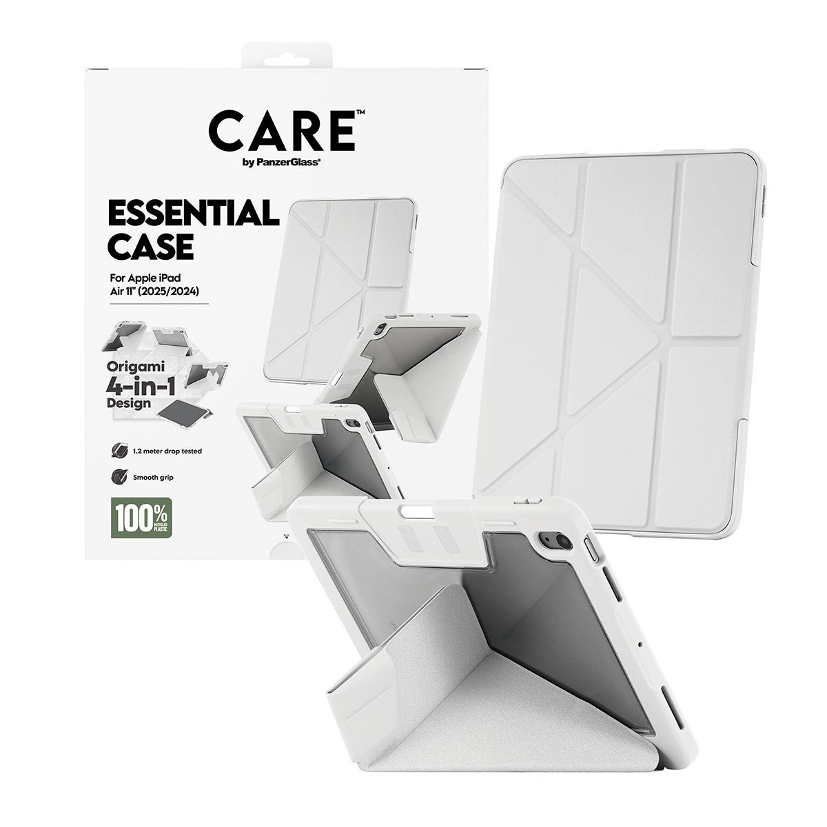 CARE by PanzerGlass® TPU Essential Case Hell Grau iPad Air 11