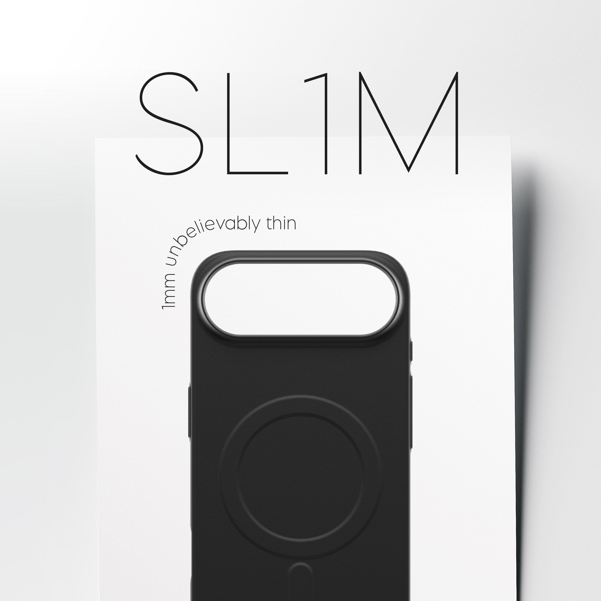 CARE™ by PanzerGlass® SL1M Case Schwarz m. MagSafe iPhone Air