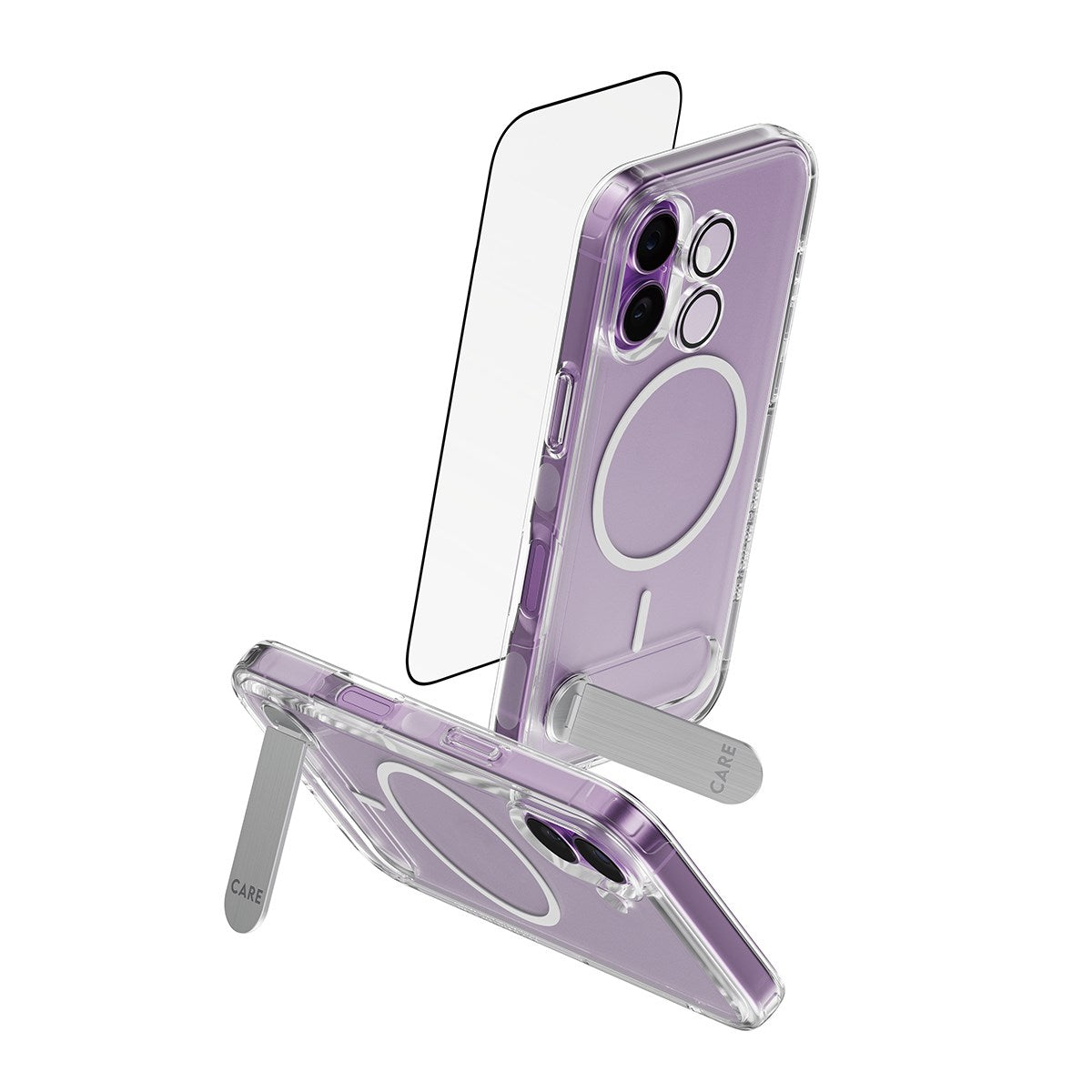 PanzerGlass® | CARE by PanzerGlass® 3-in-1 Kick Set iPhone 17