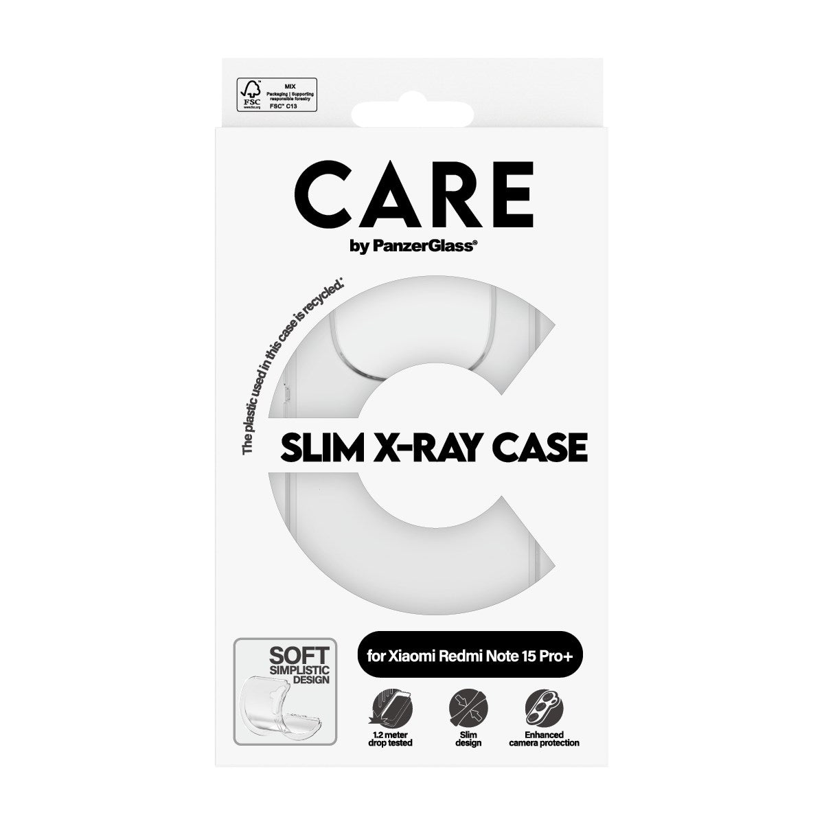 CARE™ by PanzerGlass® X-Ray Case Xiaomi Redmi Note 15 Pro+