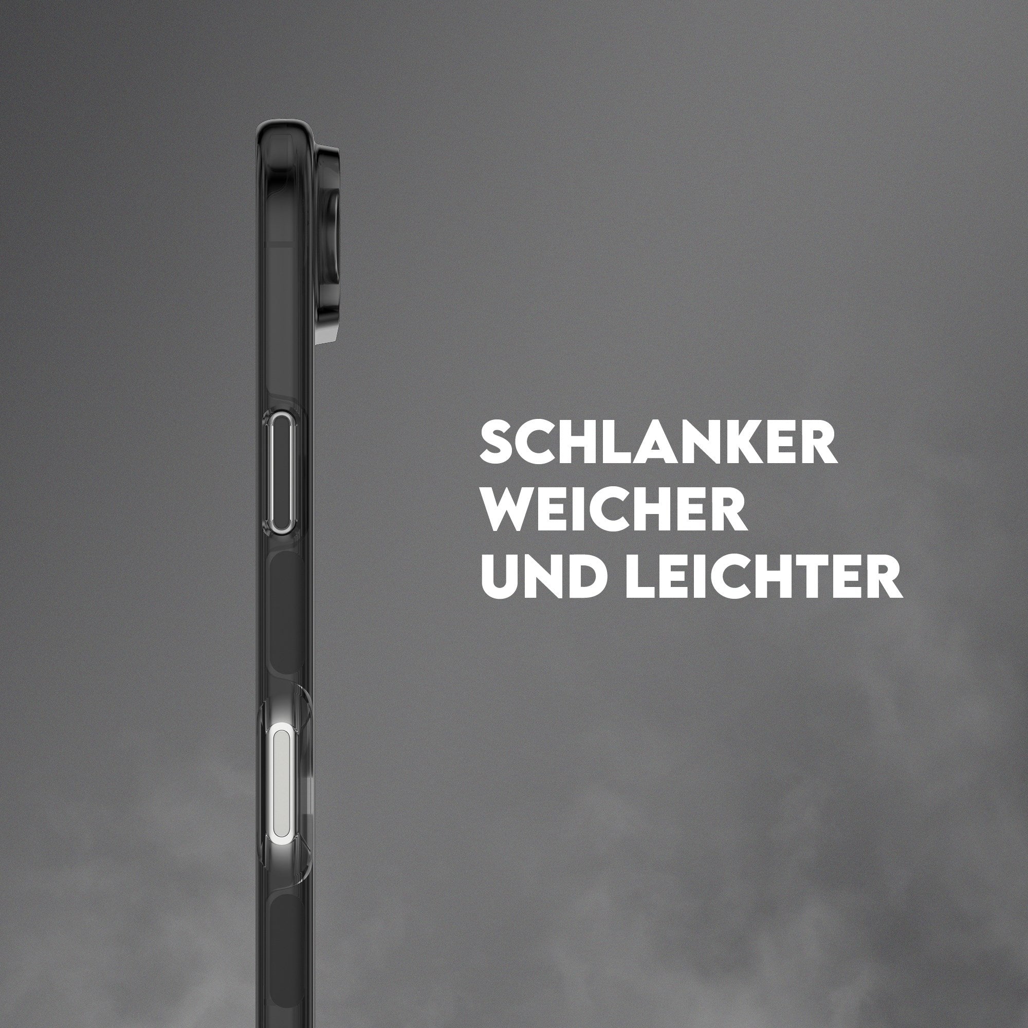 CARE™ by PanzerGlass® Urban Explorer Case Smokey m. Schwarz MagSafe iPhone Air