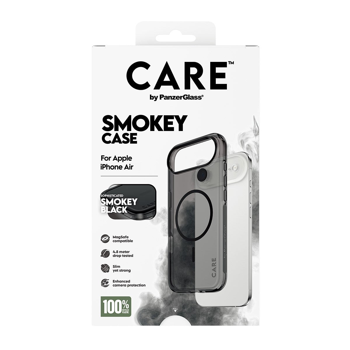 CARE by PanzerGlass® Flagship Case Urban Explorer Smokey m. Schwarz MagSafe iPhone Air