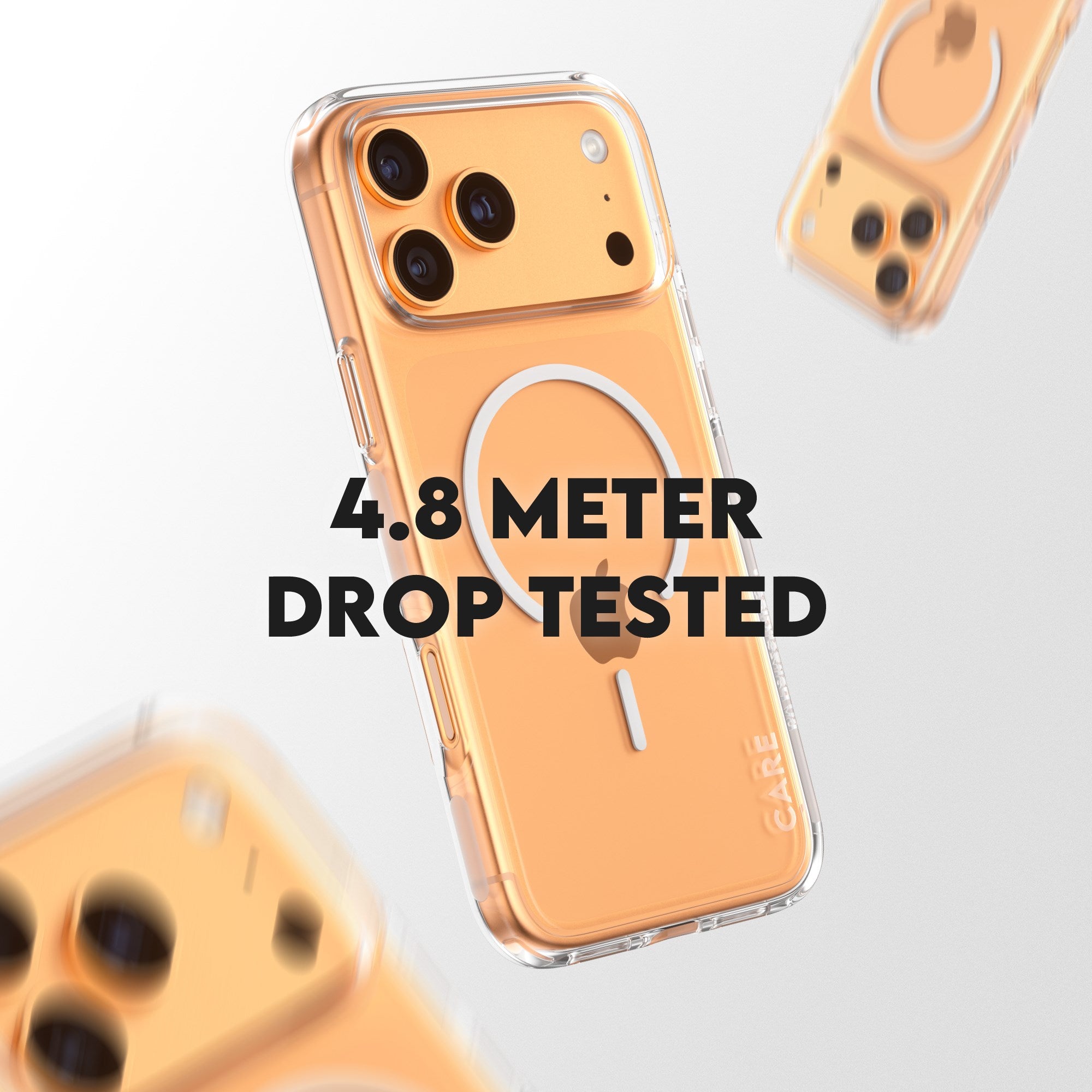 CARE by PanzerGlass® Flagship Case Transparent Urban Explorer m. Weiß MagSafe iPhone 17 Pro Max