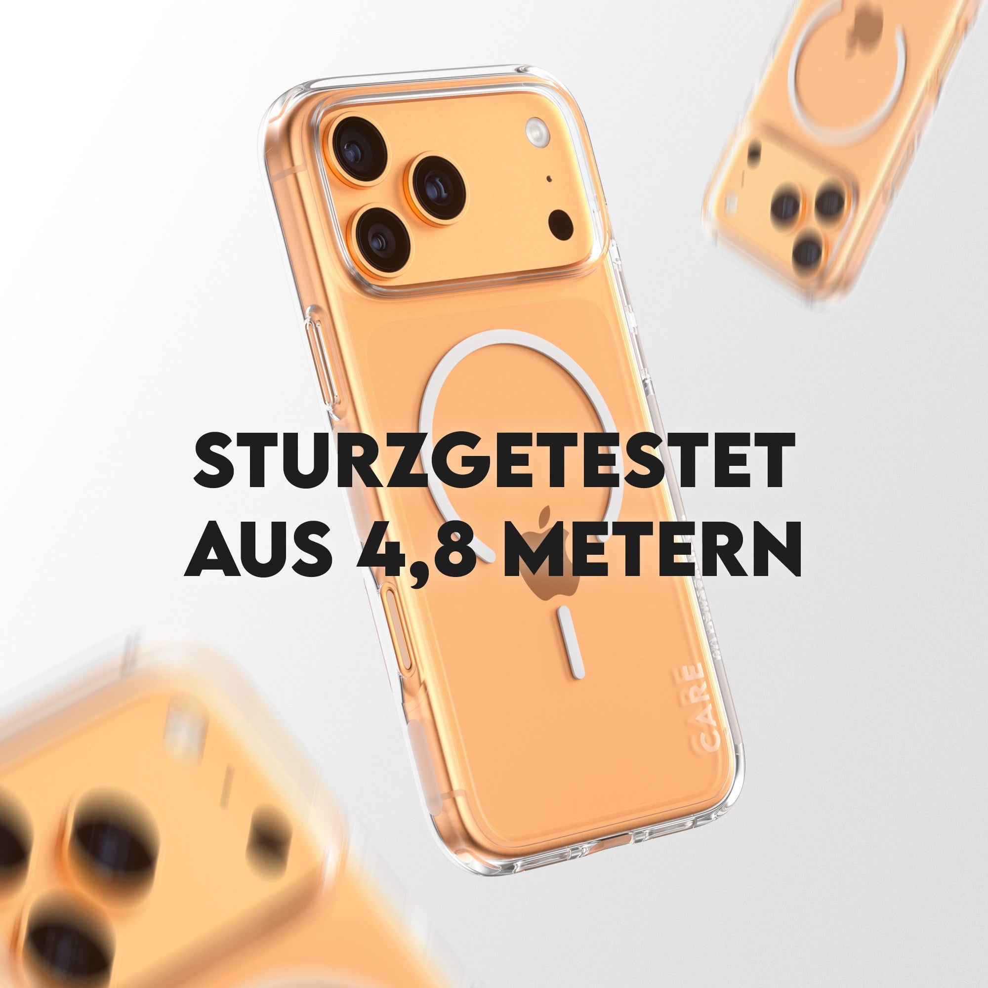 CARE™ by PanzerGlass® Urban Explorer Case Transparent m. Weiß MagSafe iPhone 17 Pro Max