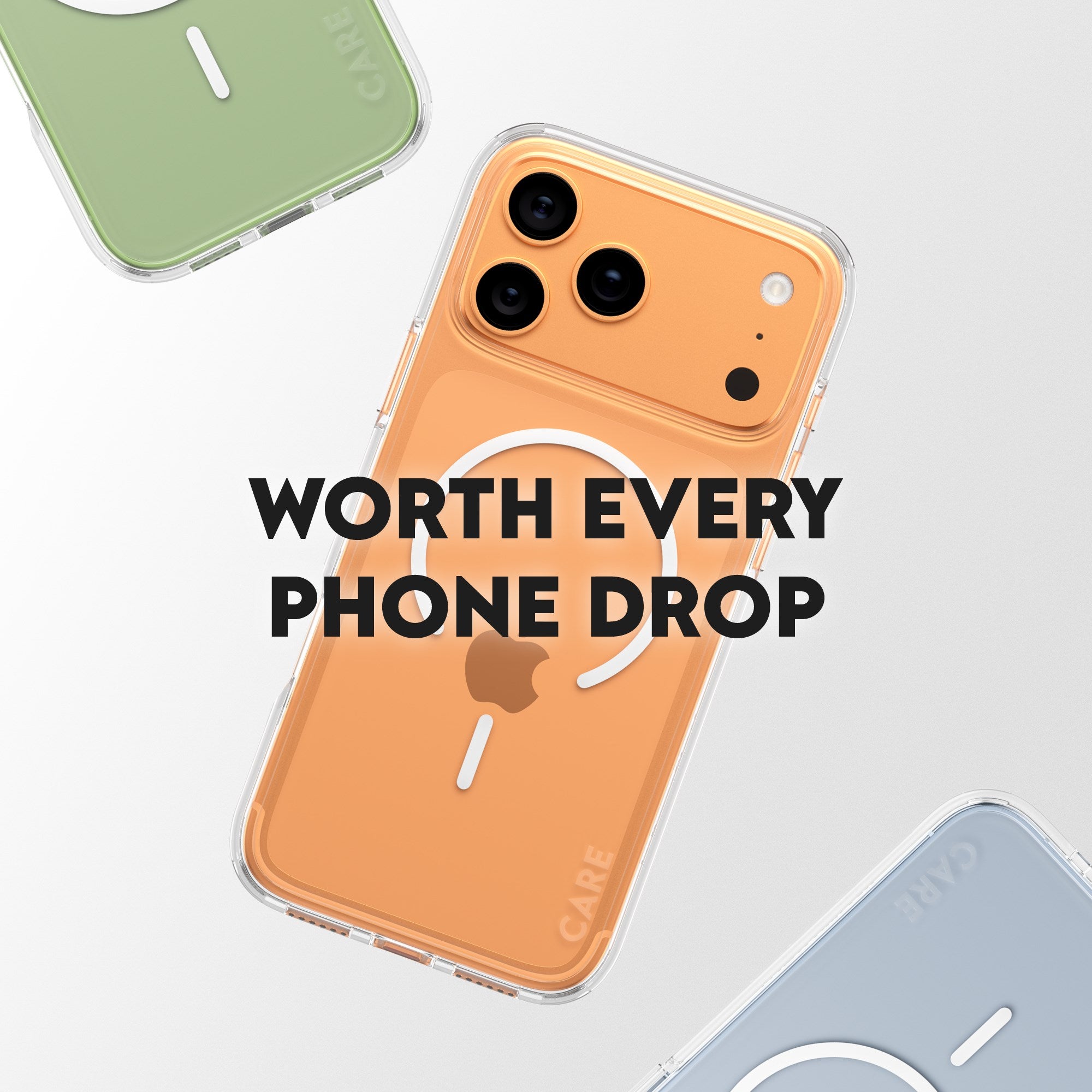 CARE by PanzerGlass® Flagship Case Transparent Urban Explorer m. Weiß MagSafe iPhone 17 Pro Max