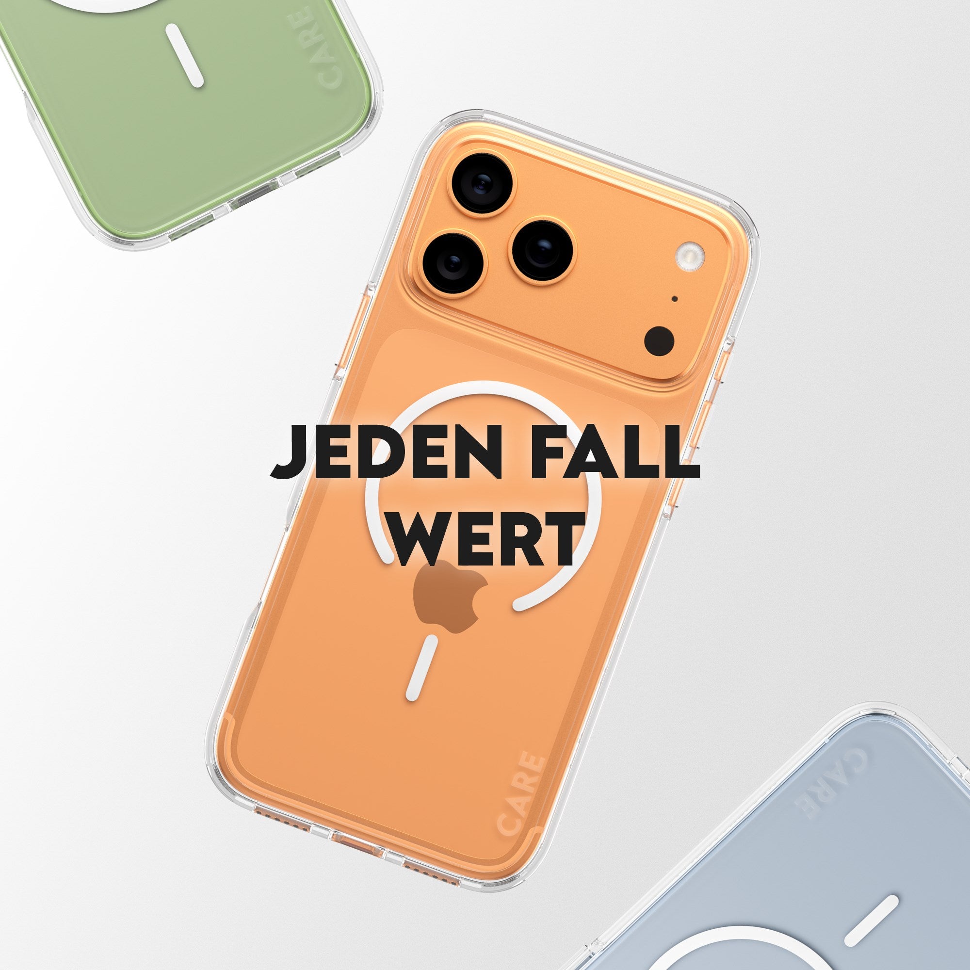 CARE™ by PanzerGlass® Urban Explorer Case Transparent m. Weiß MagSafe iPhone 17 Pro Max