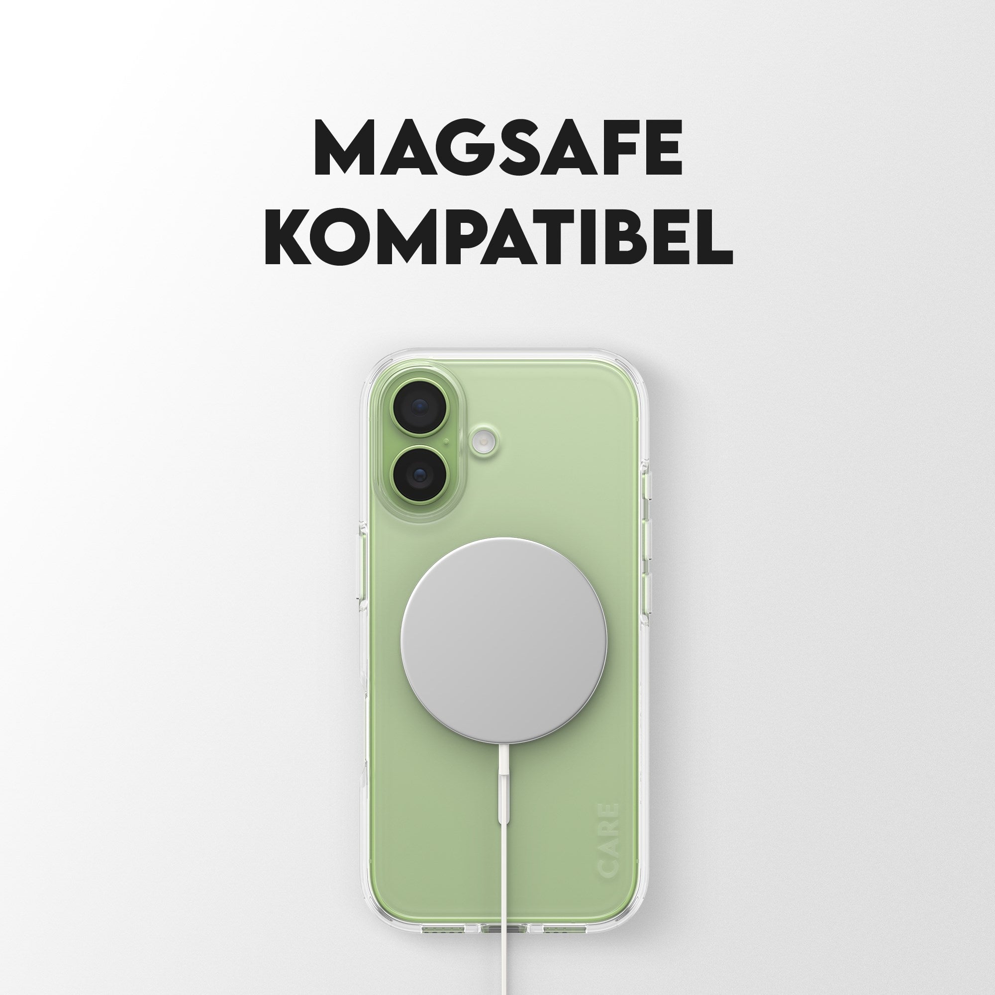 CARE™ by PanzerGlass® Urban Explorer Case Transparent m. Weiß MagSafe iPhone 17