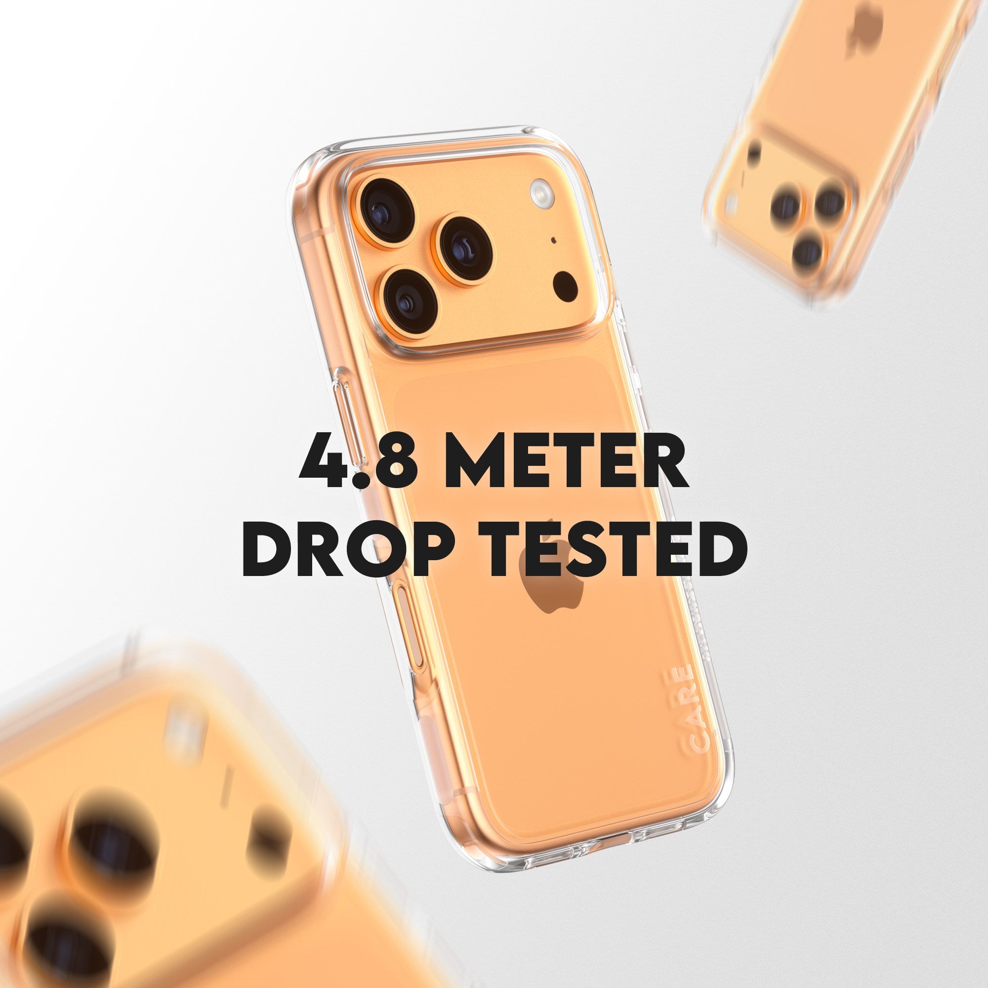 CARE by PanzerGlass® Flagship Case Transparent Urban Explorer m. Klarer Rahmen iPhone 17 Pro