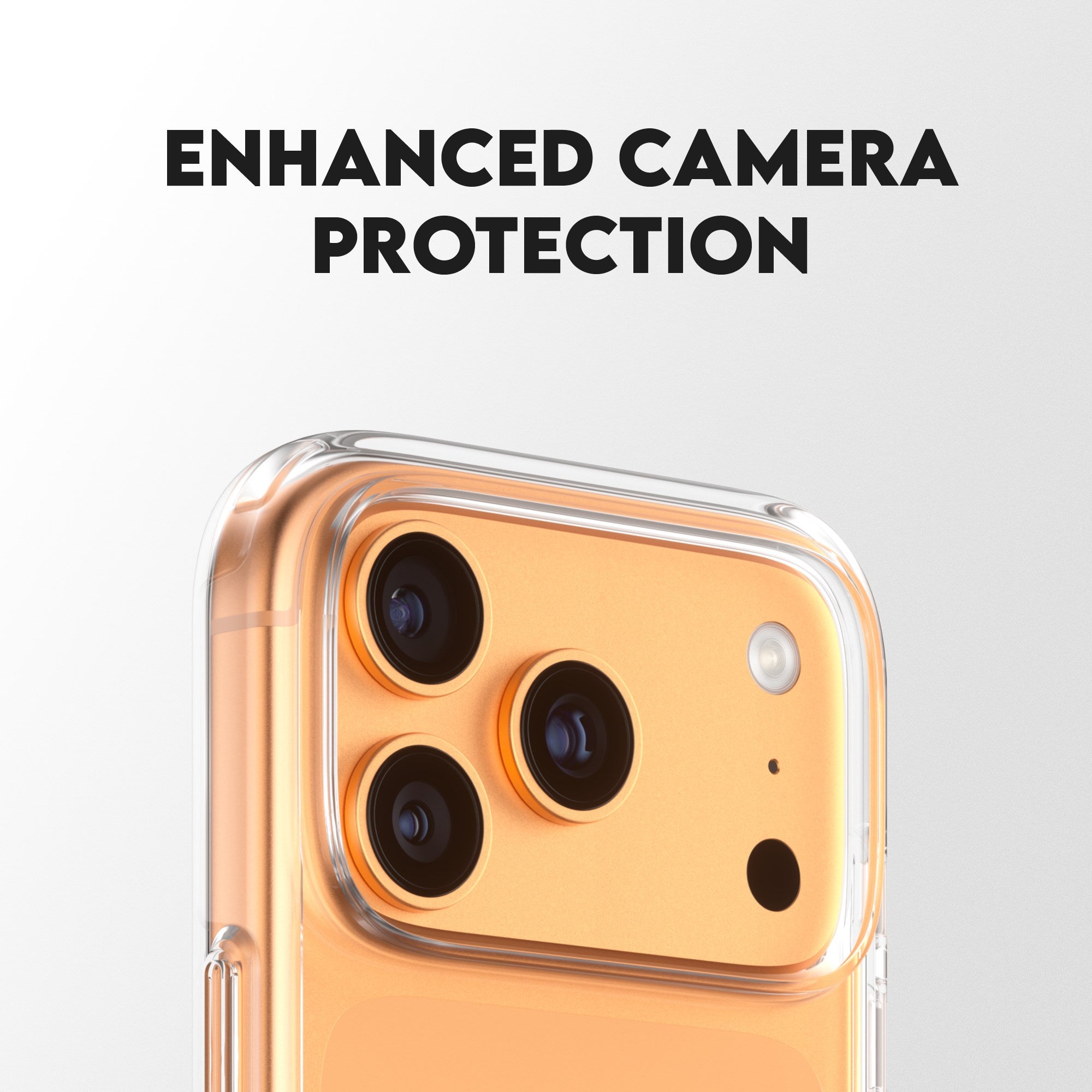 CARE by PanzerGlass® Flagship Case Transparent Urban Explorer m. Klarer Rahmen iPhone 17 Pro