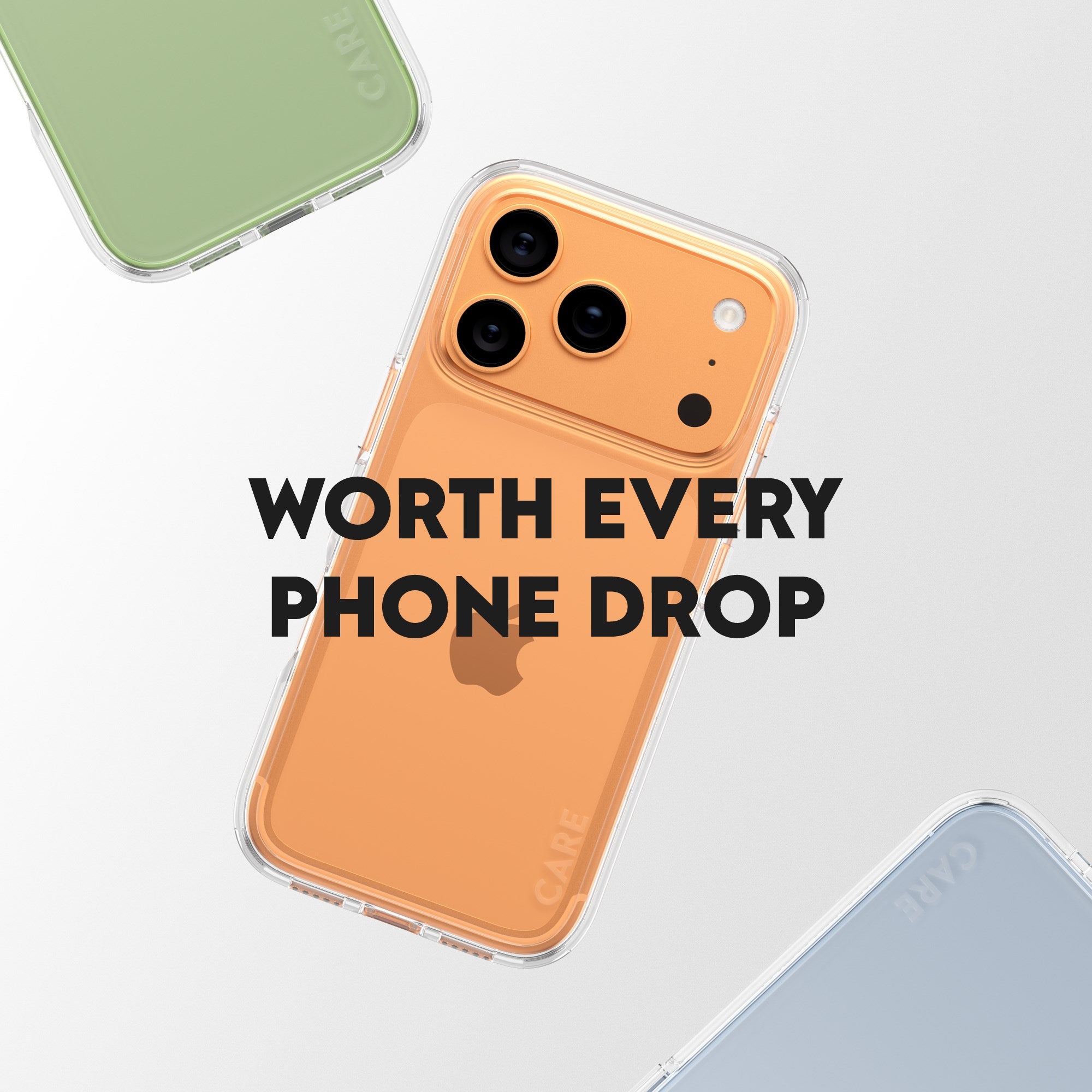 CARE by PanzerGlass® Flagship Case Transparent Urban Explorer m. Klarer Rahmen iPhone 17 Pro