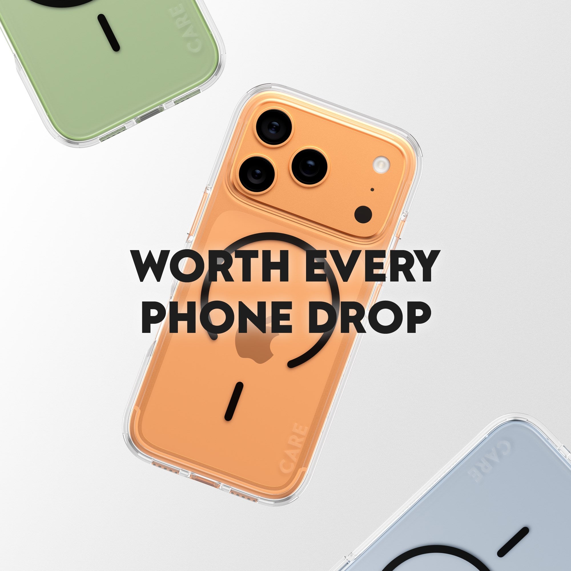 CARE by PanzerGlass® Flagship Case Transparent Urban Explorer m. Schwarz MagSafe iPhone 17 Pro