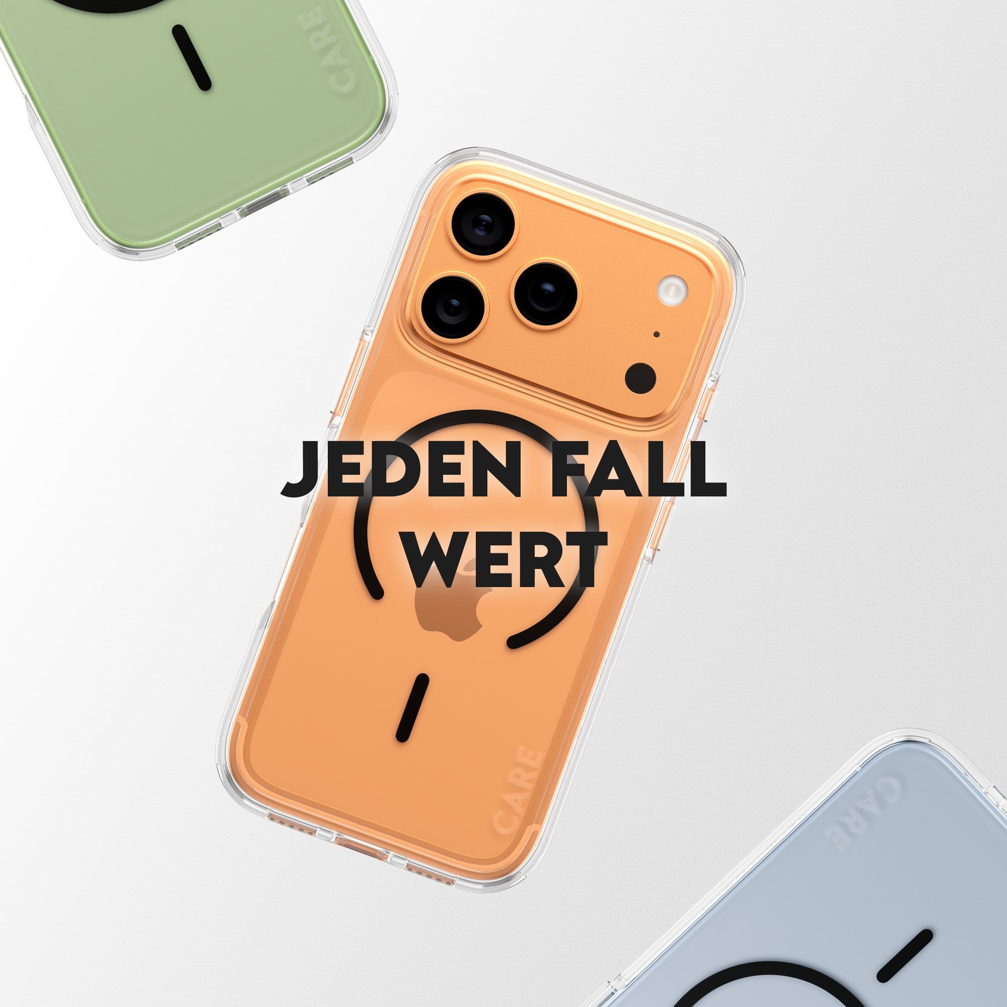 CARE™ by PanzerGlass® Urban Explorer Case Transparent m. Schwarz MagSafe iPhone 17 Pro