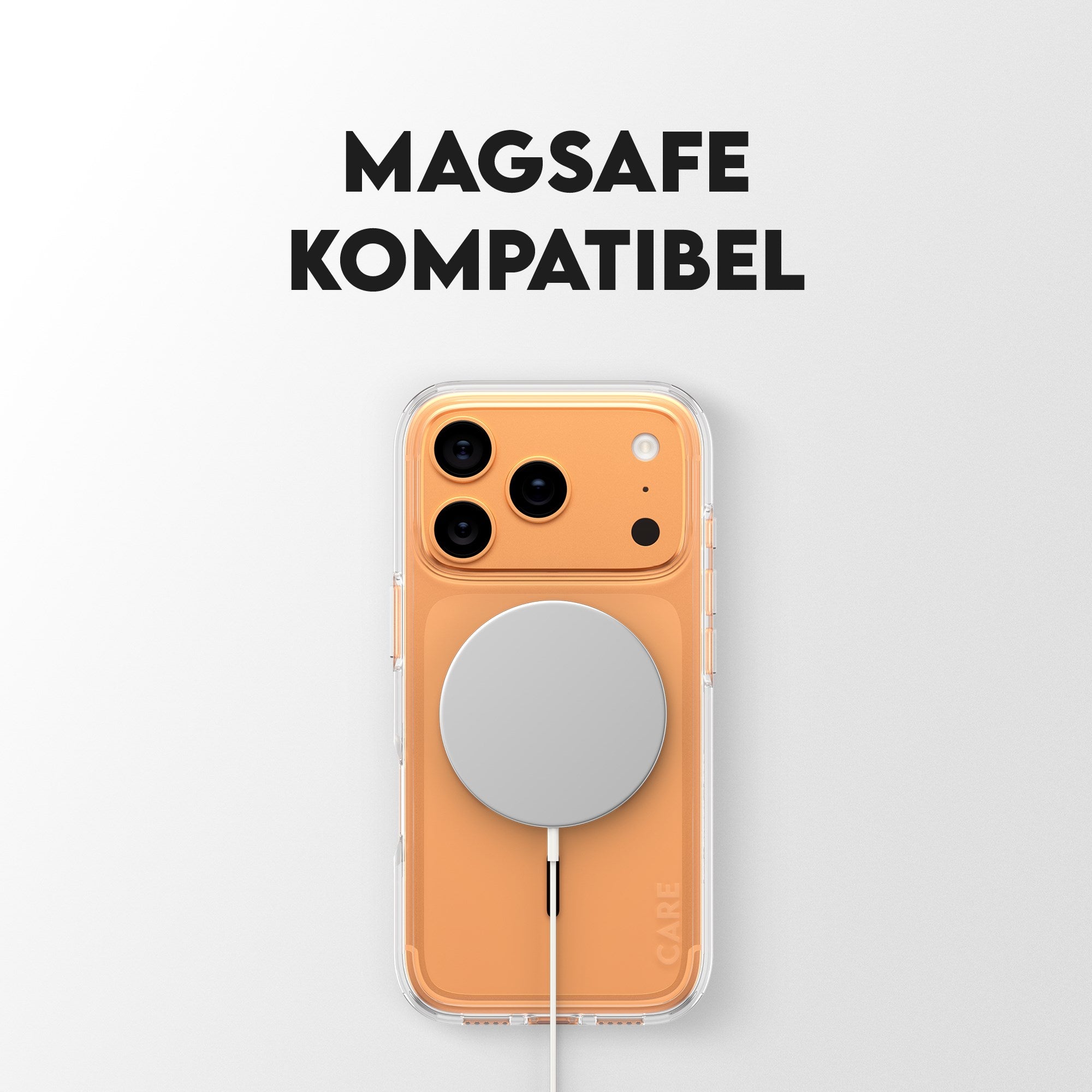 CARE™ by PanzerGlass® Urban Explorer Case Transparent m. Schwarz MagSafe iPhone 17 Pro