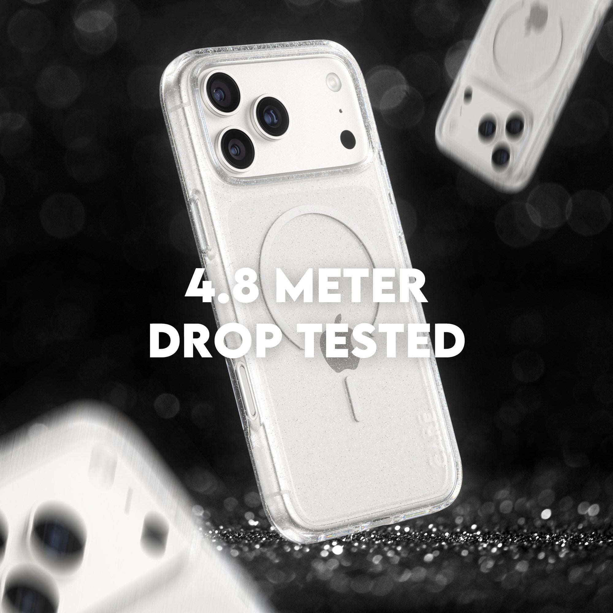 CARE by PanzerGlass® Flagship Case Urban Explorer Star Lit m. Weiß MagSafe iPhone 17 Pro Max