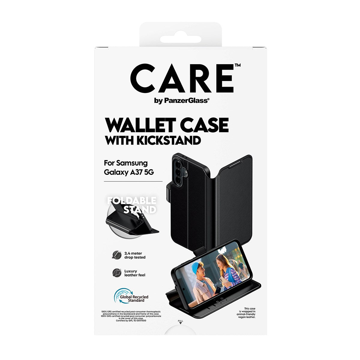 CARE™ by PanzerGlass® Wallet Case m. Kickstand Samsung Galaxy A37 5G
