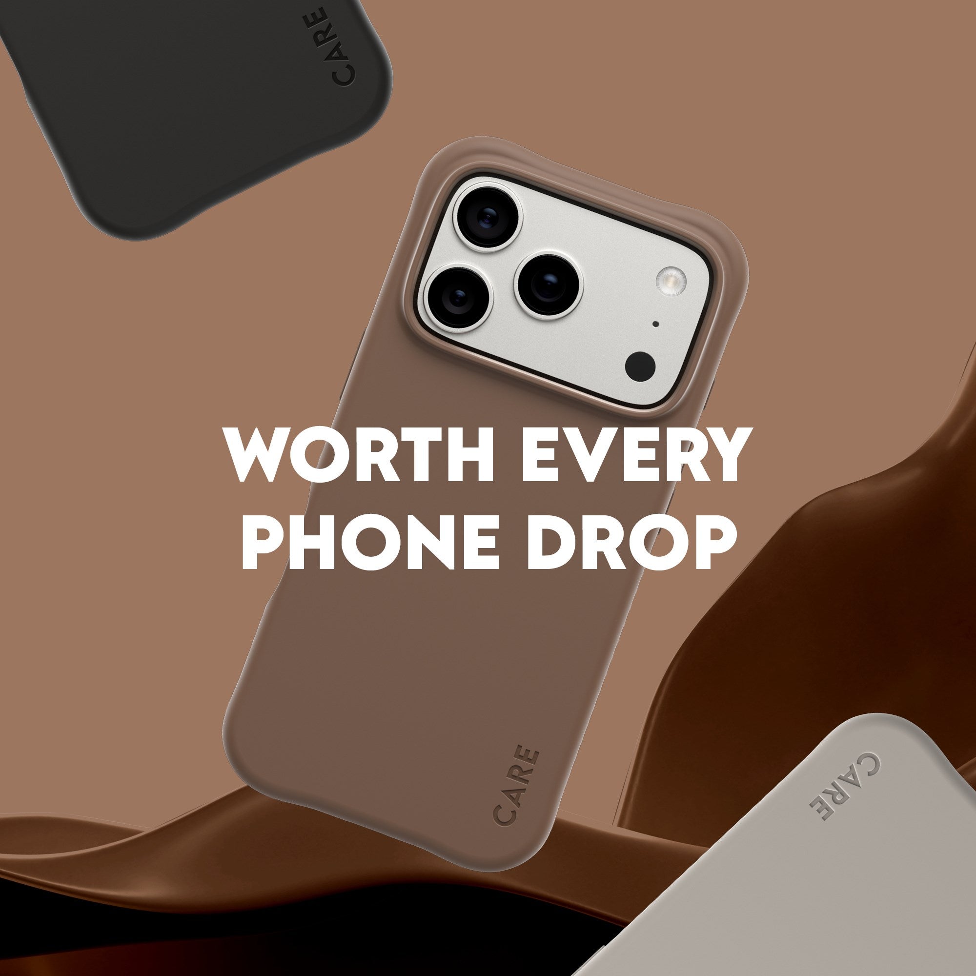 CARE by PanzerGlass® Fashionable Case Samba Espresso m. MagSafe iPhone 17 Pro