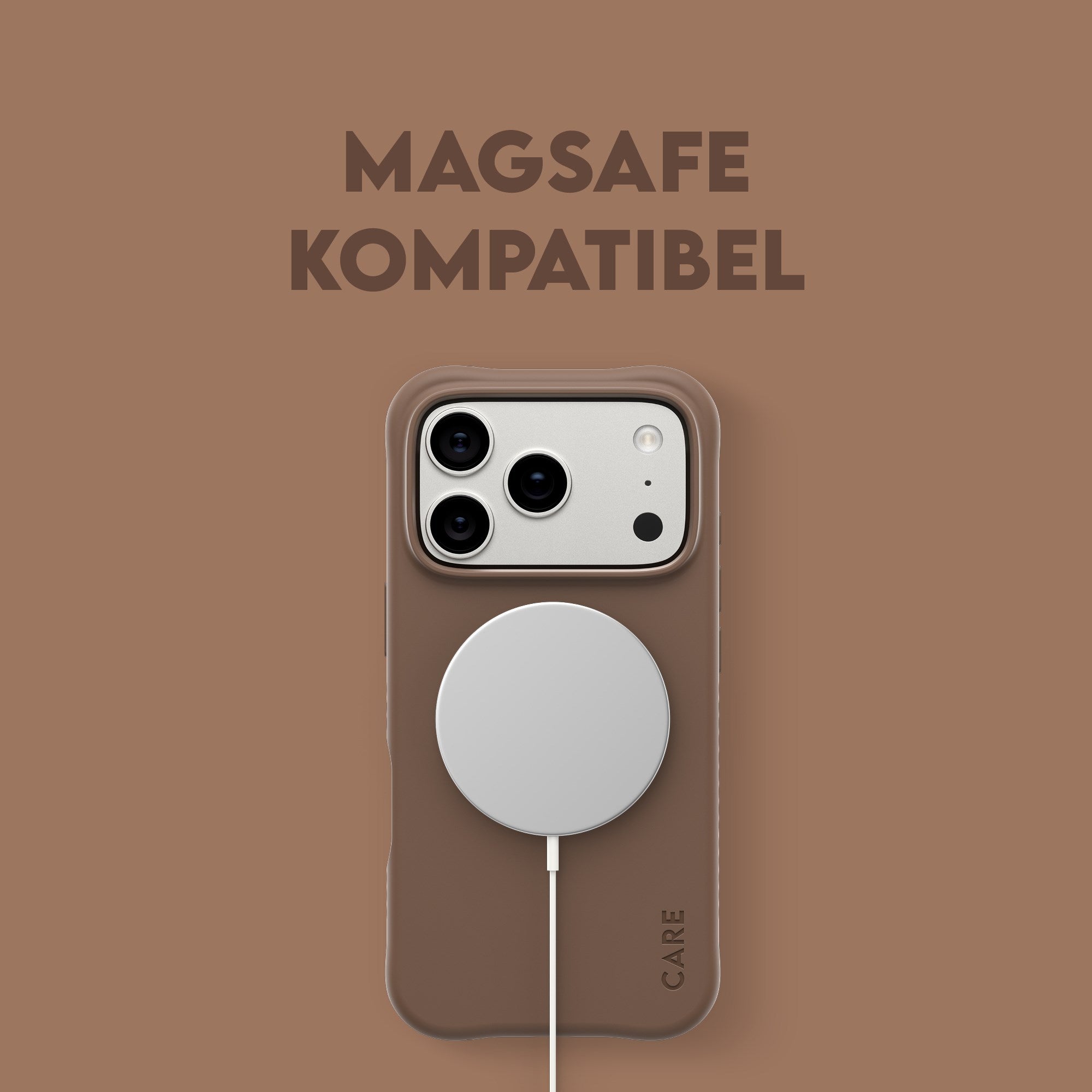 CARE™ by PanzerGlass® Samba Case Espresso m. MagSafe iPhone 17 Pro