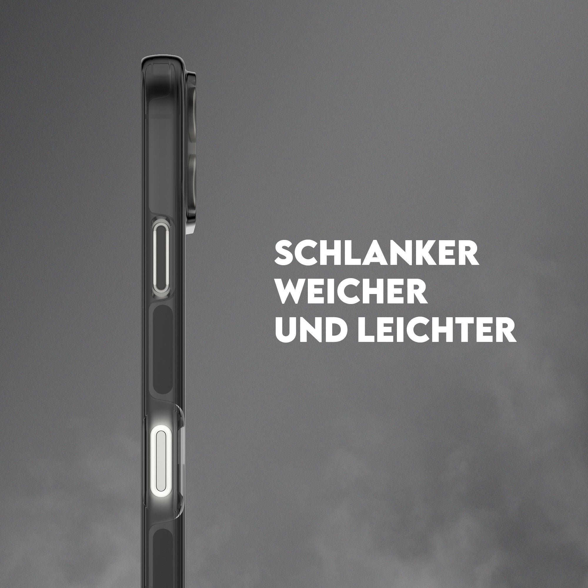 CARE™ by PanzerGlass® Urban Explorer Case Smokey m. Schwarz MagSafe iPhone 17 Pro Max