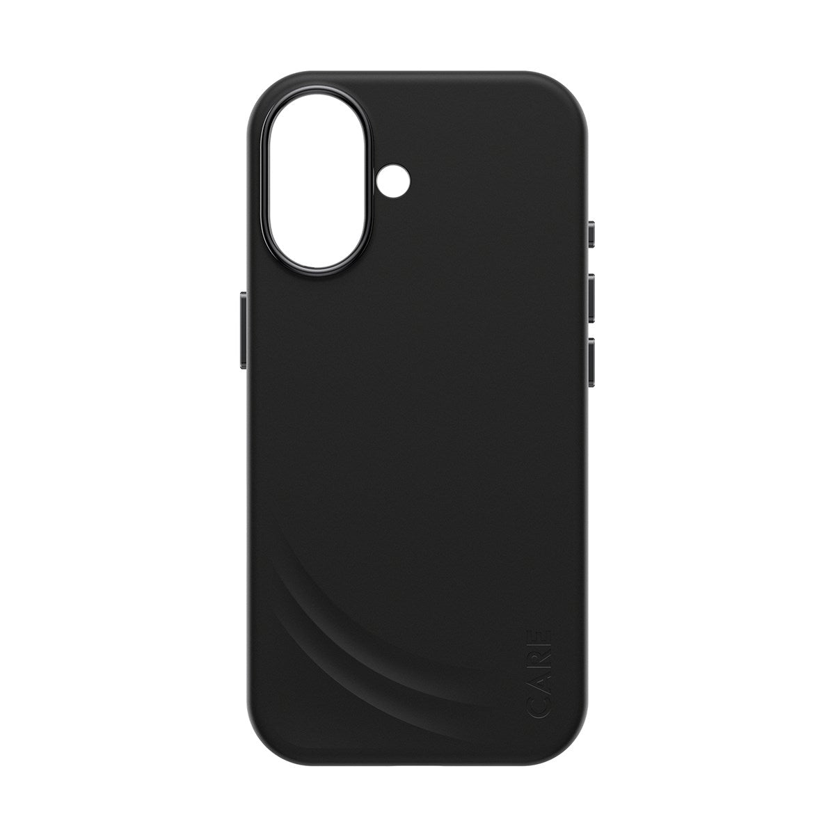 CARE by PanzerGlass® Feature FLOW Case Schwarz m. Cutout for Haptic & MagSafe iPhone 17
