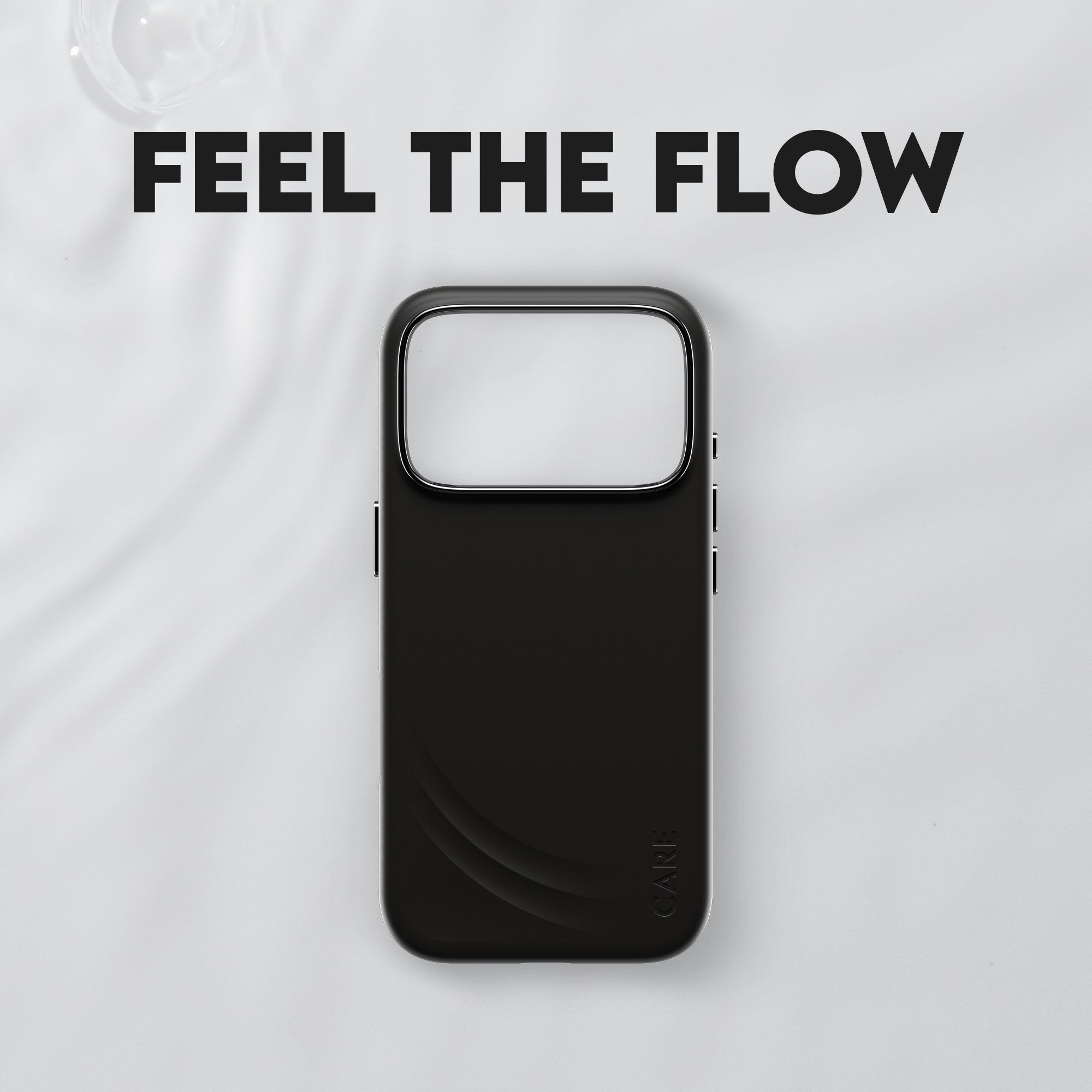 CARE by PanzerGlass® Feature FLOW Case Schwarz m. MagSafe iPhone 17 Pro