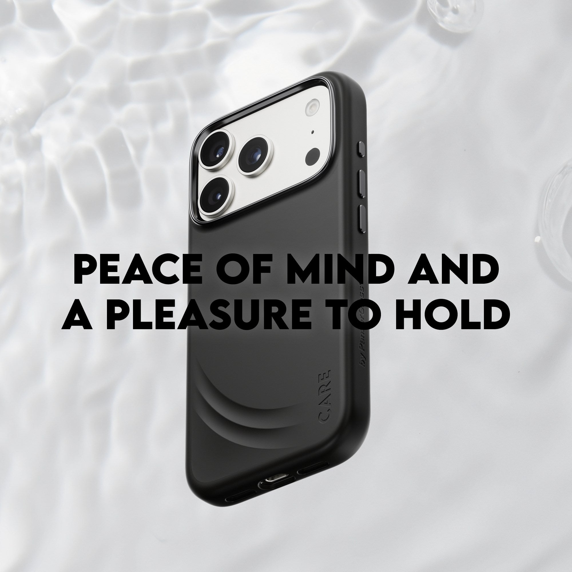 CARE by PanzerGlass® Feature FLOW Case Schwarz m. MagSafe iPhone 17 Pro