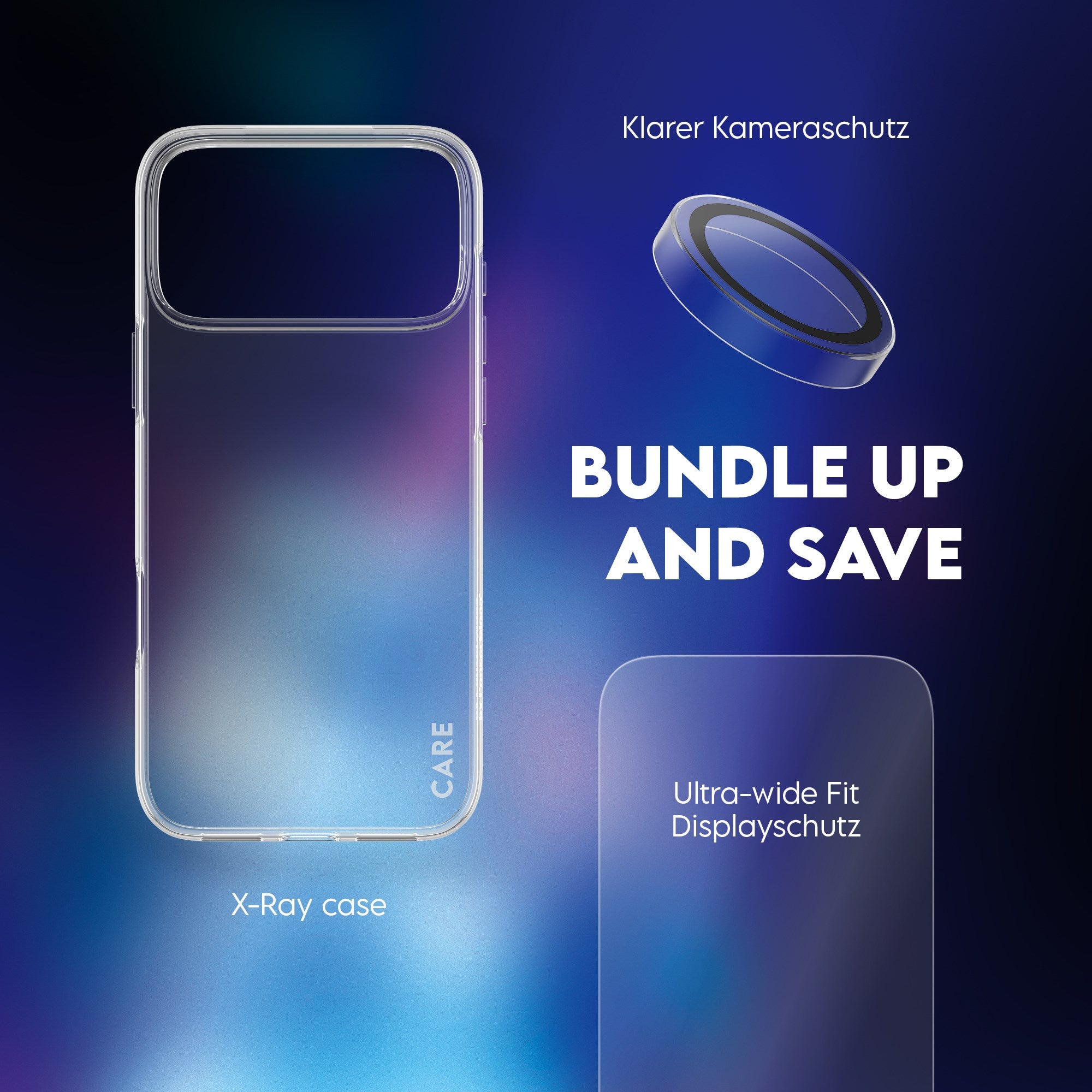 SAFE. | CARE™ by PanzerGlass® 3-in-1 Combo Set iPhone 17 Pro Max