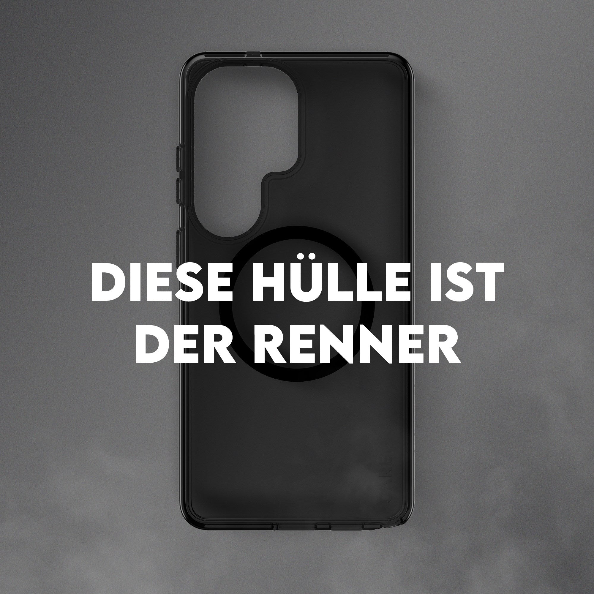 CARE™ by PanzerGlass® Urban Explorer Case Smokey m. Schwarz Qi Samsung Galaxy S26 Ultra