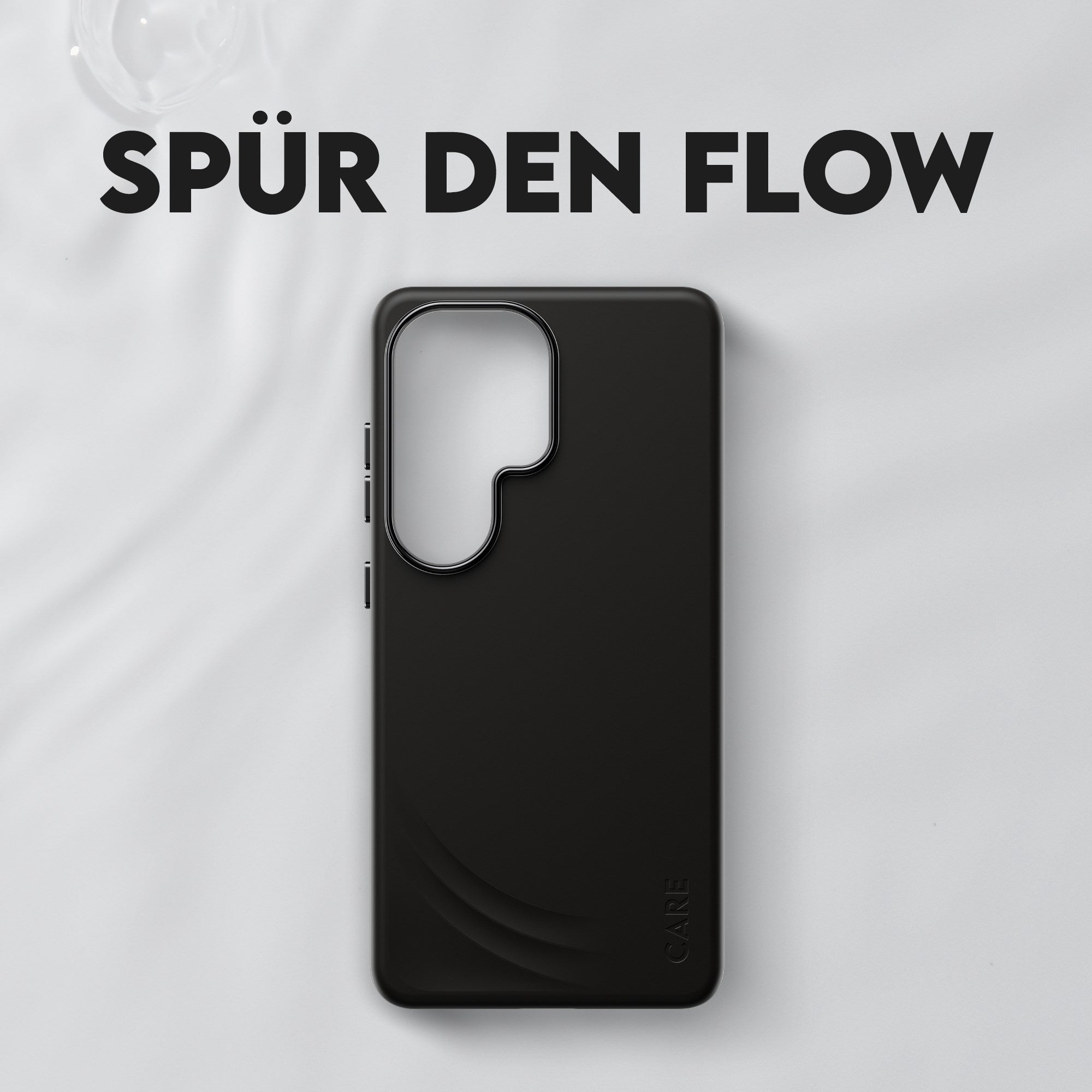 CARE™ by PanzerGlass® Flow Case Schwarz m. Qi Samsung Galaxy S26 Ultra