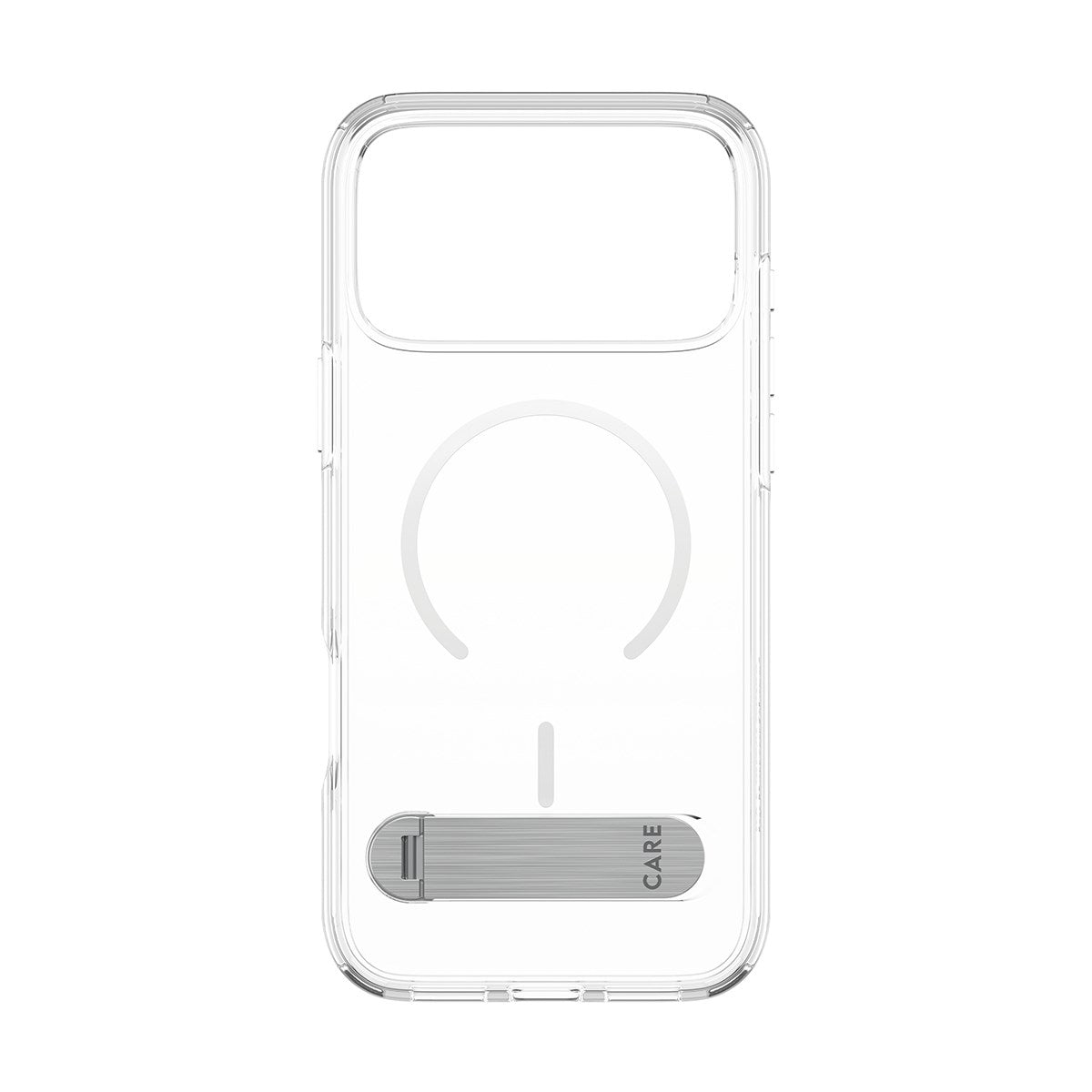 CARE by PanzerGlass® Feature Case Transparent m. Kickstand & MagSafe iPhone 17 Pro Max