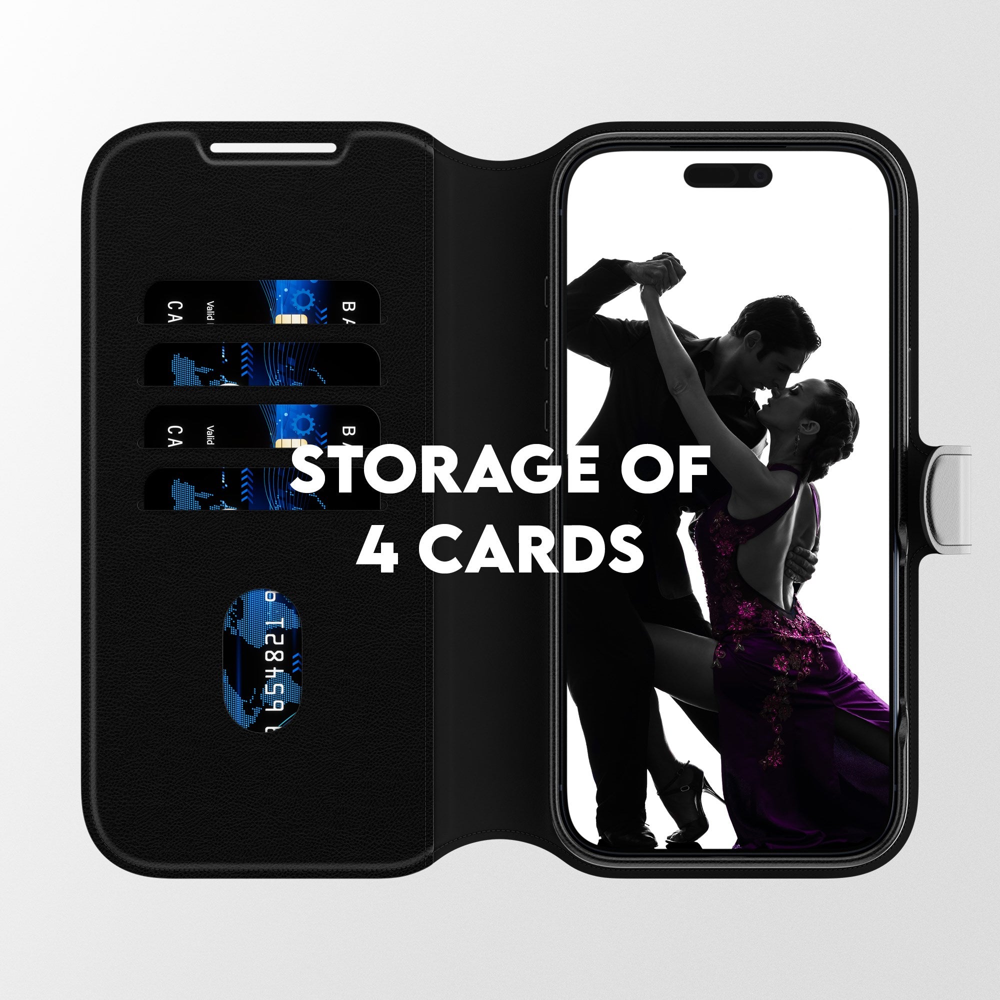 CARE by PanzerGlass® Feature Case Tango Two-in-One Wallet m. MagSafe iPhone 17 Pro Max