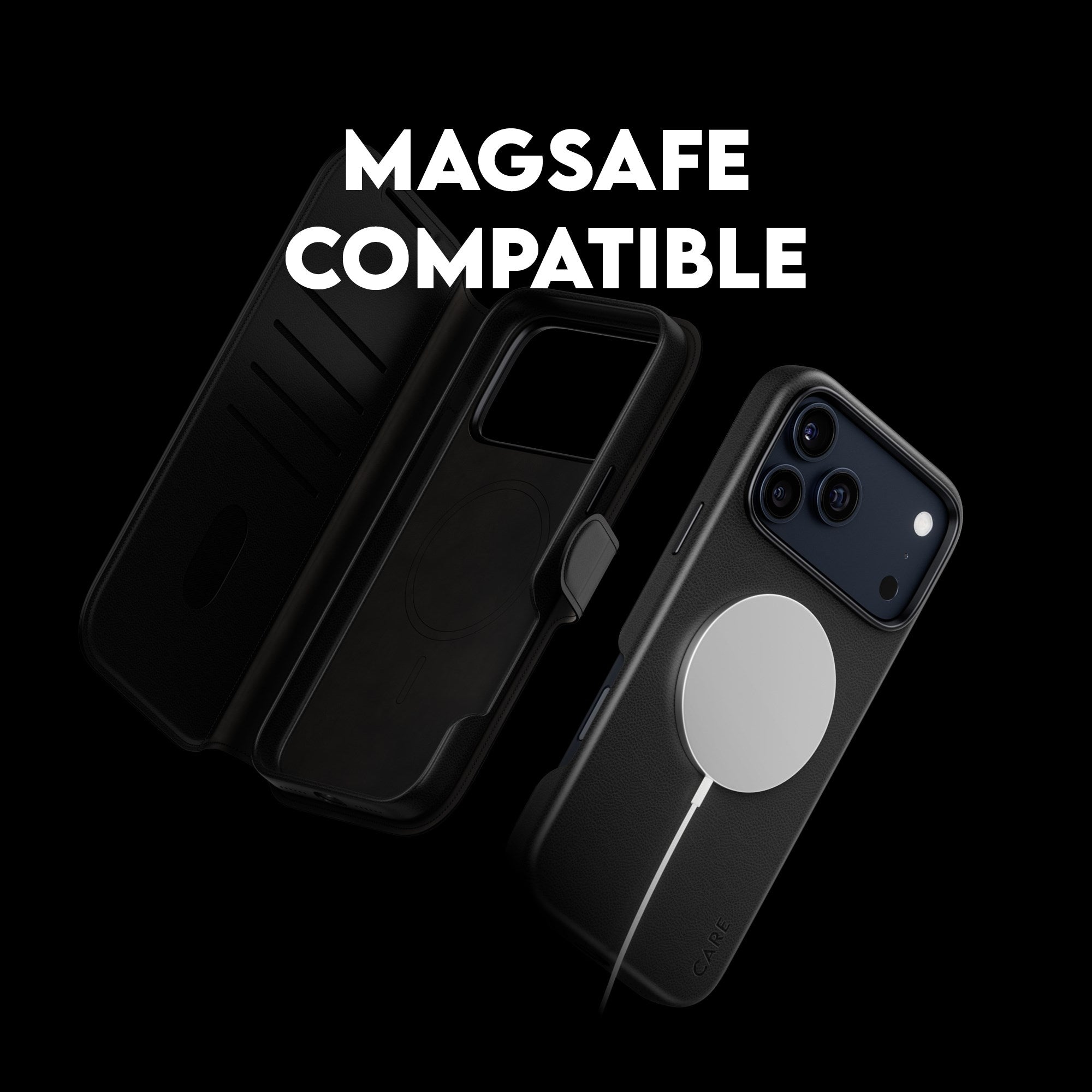 CARE by PanzerGlass® Feature Case Tango Two-in-One Wallet m. MagSafe iPhone 17 Pro Max