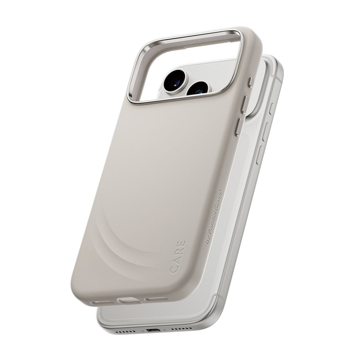 CARE by PanzerGlass® Feature FLOW Case Vanilla m. MagSafe iPhone 17 Pro Max
