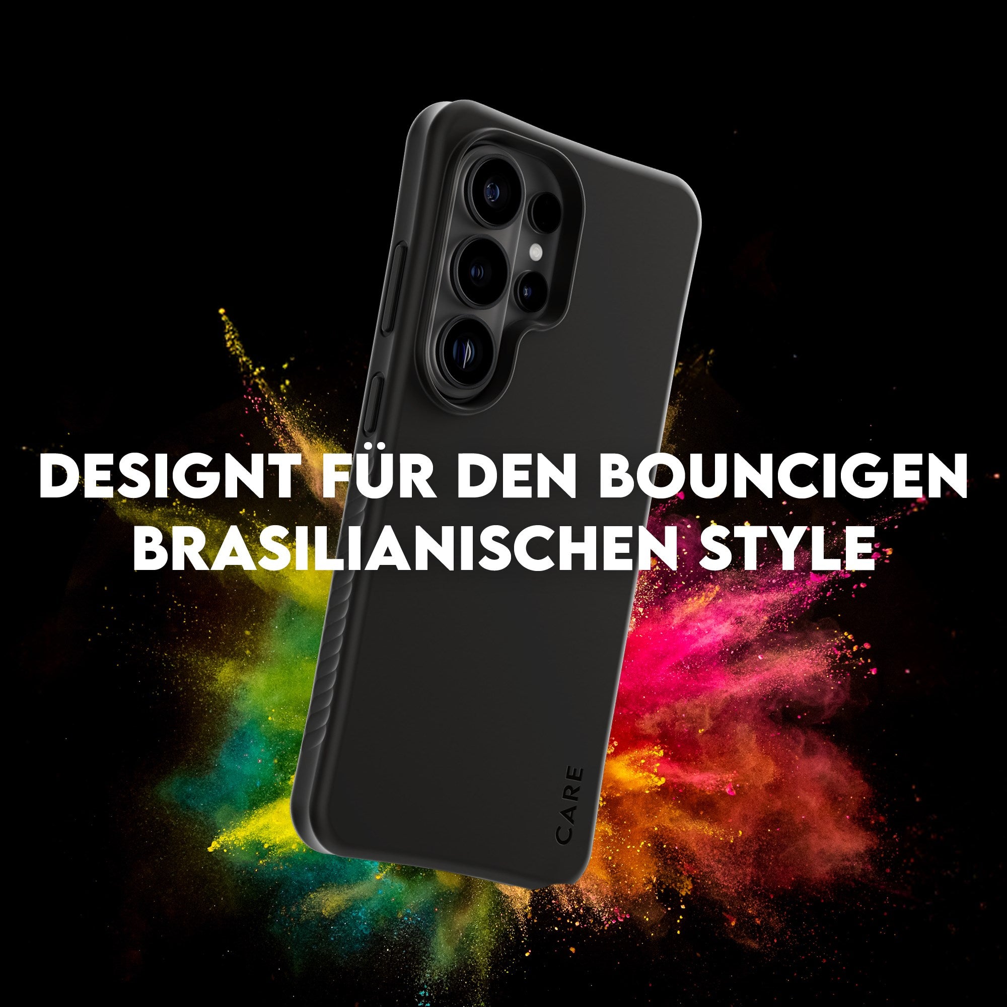 CARE™ by PanzerGlass® Samba Case Schwarz m. Qi Samsung Galaxy S26 Ultra