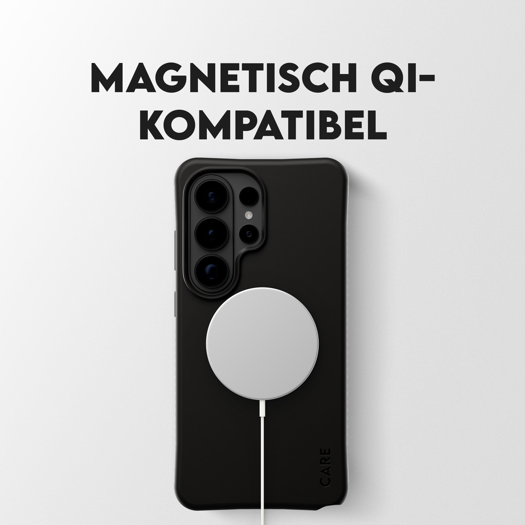 CARE™ by PanzerGlass® Samba Case Schwarz m. Qi Samsung Galaxy S26 Ultra