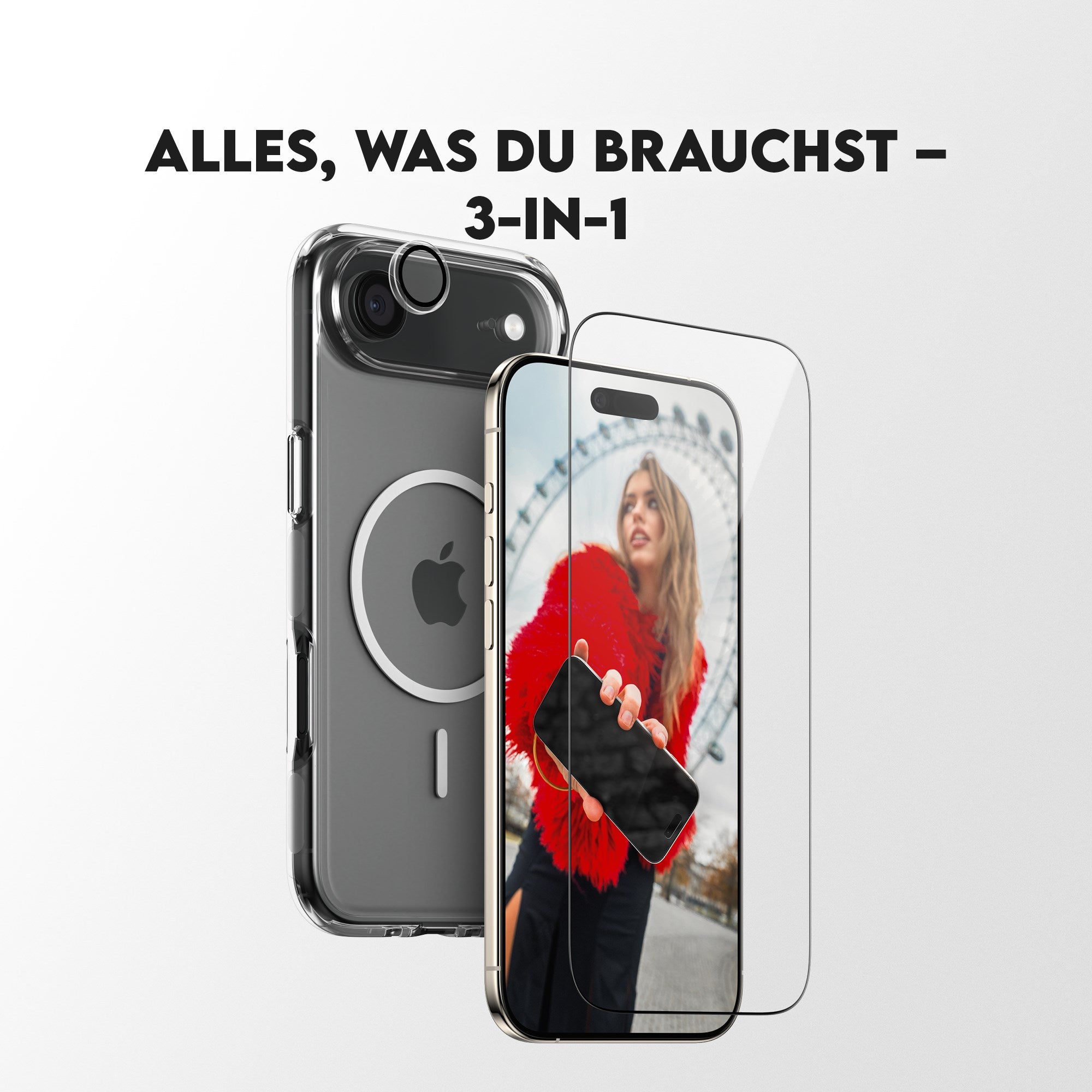 PanzerGlass® | CARE™ by PanzerGlass® 3-in-1 Set iPhone Air