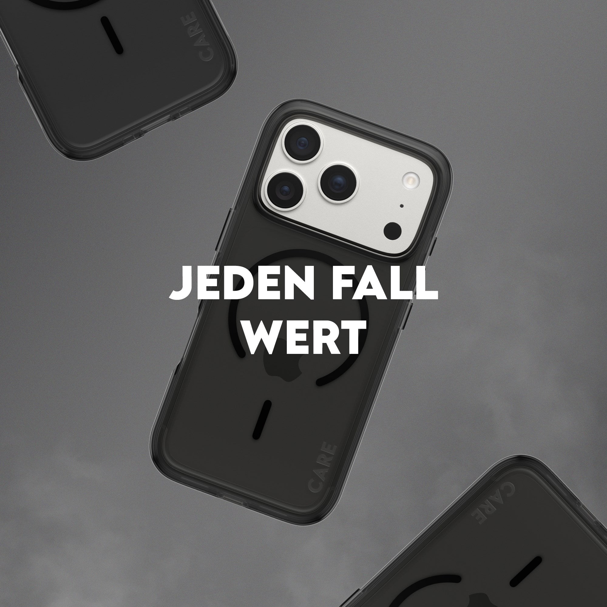 CARE™ by PanzerGlass® Urban Explorer Case Smokey m. Schwarz MagSafe iPhone 17 Pro